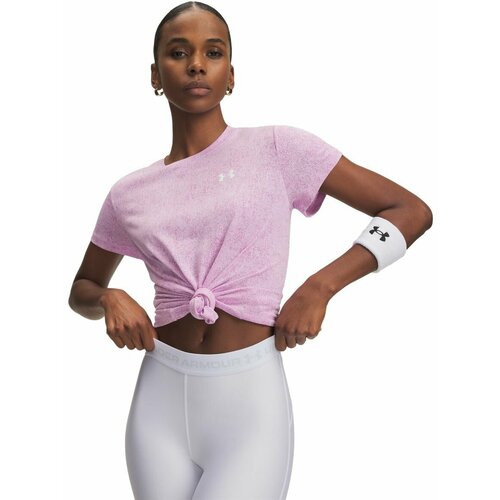 фото Футболка спортивная under armour tech pixelate ssc, размер md, розовый