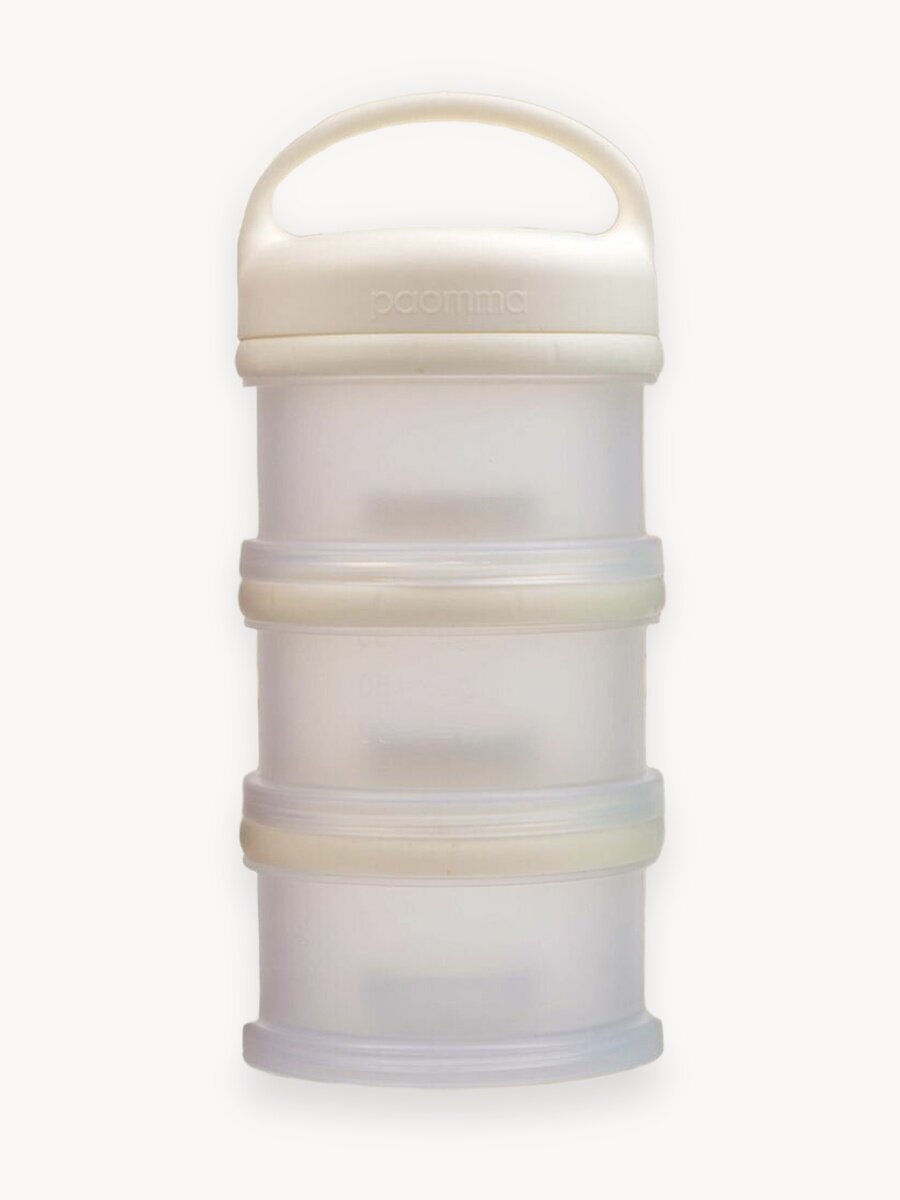 Paomma / Контейнер для детского питания, 270 мл, 3 отделения, пластик