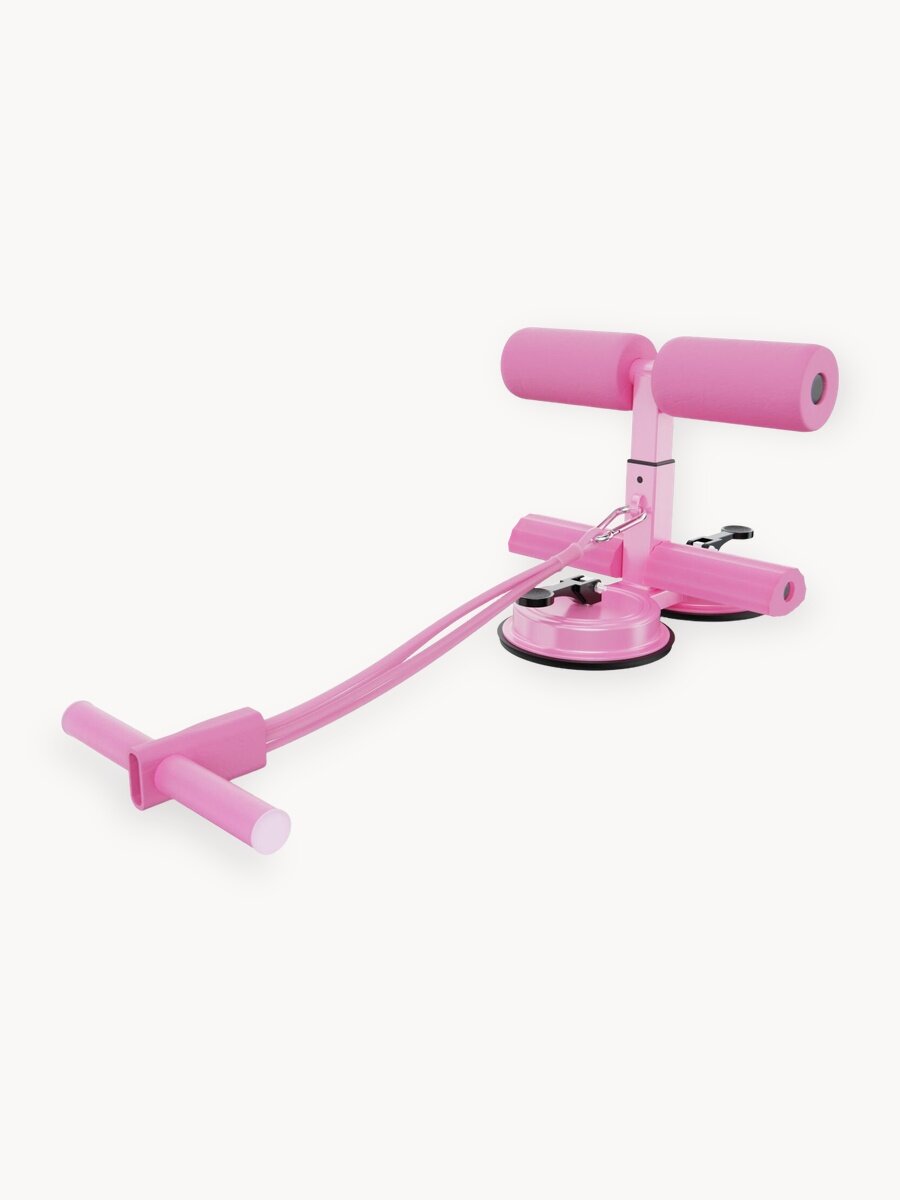 Тренажёр DFC SQ-AB002P для пресса, розовый, антискользящее покрытие