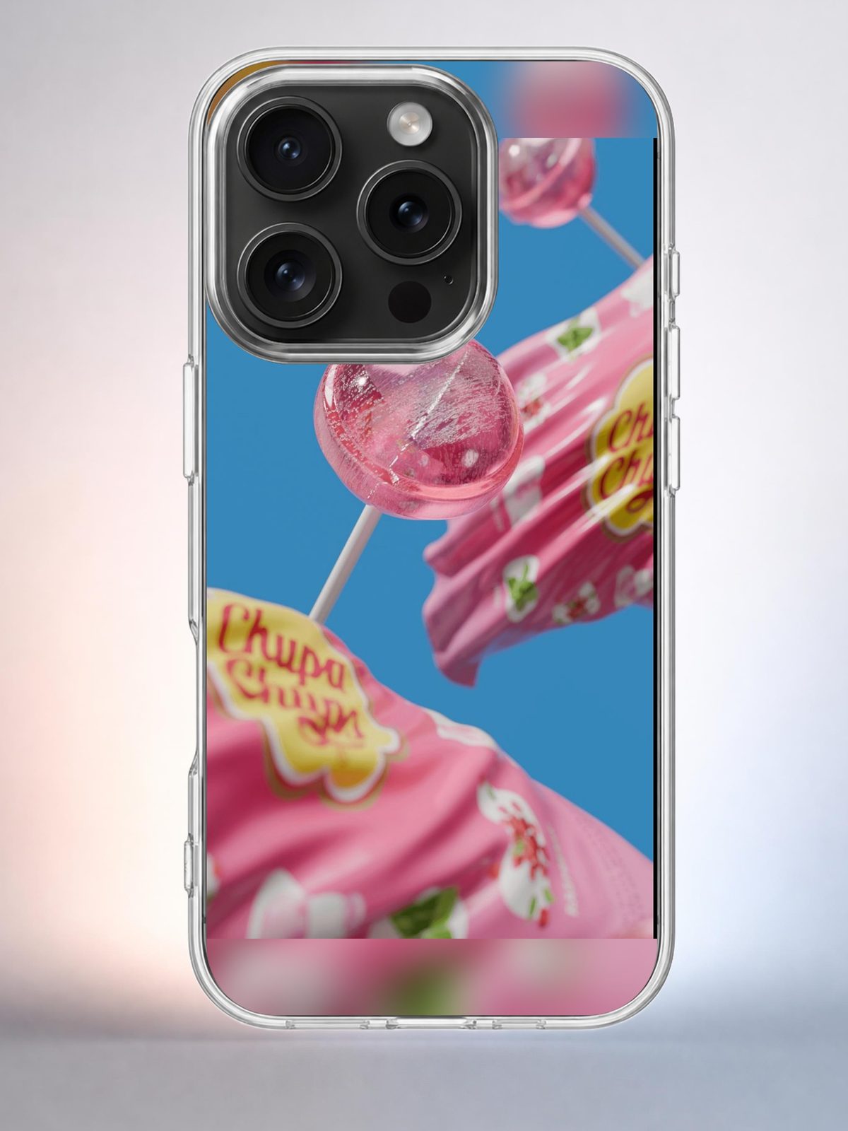 Чехол iPhone 15 Pro Чупа Чупс Y2K Indie Sleaze