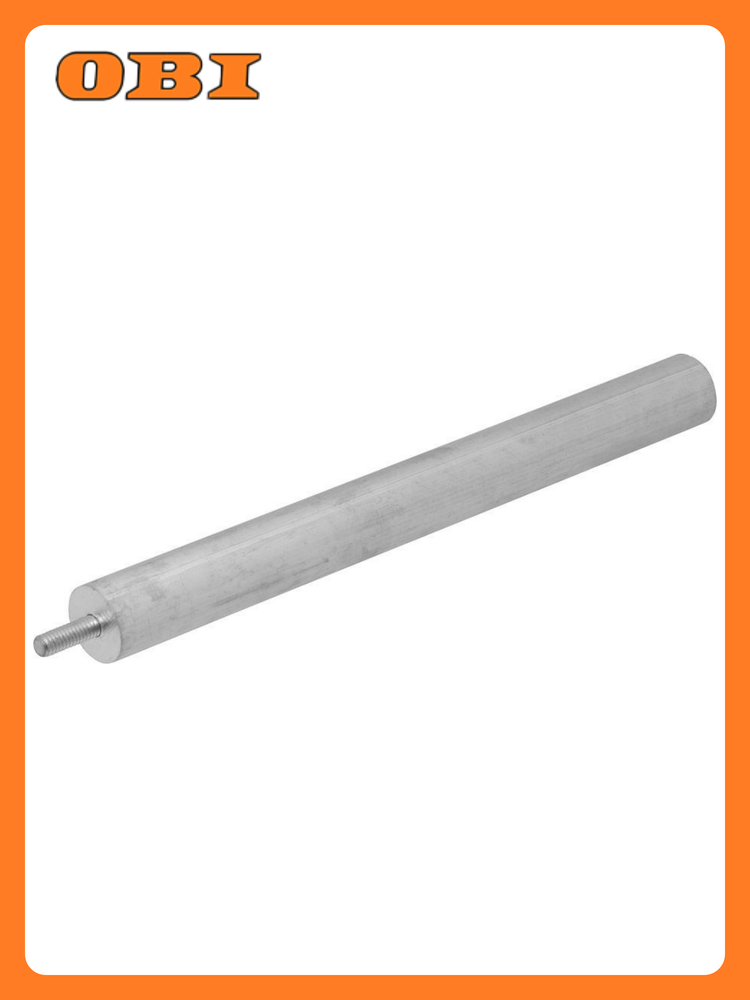 Анод Masterprof М6 магниевый для водонагревателя серебристый