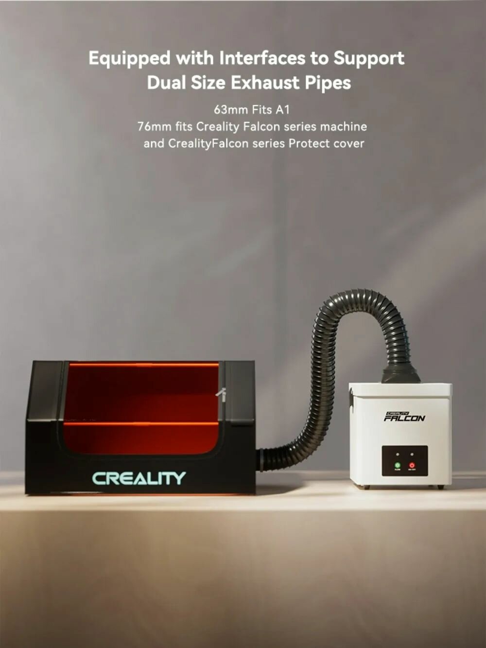 Настольный очиститель дыма Creality Falcon A1 — фото 1