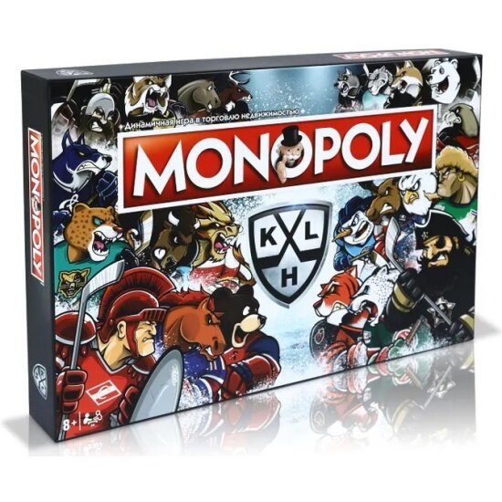 Настольная игра Hasbro Монополия. КХЛ Маскоты