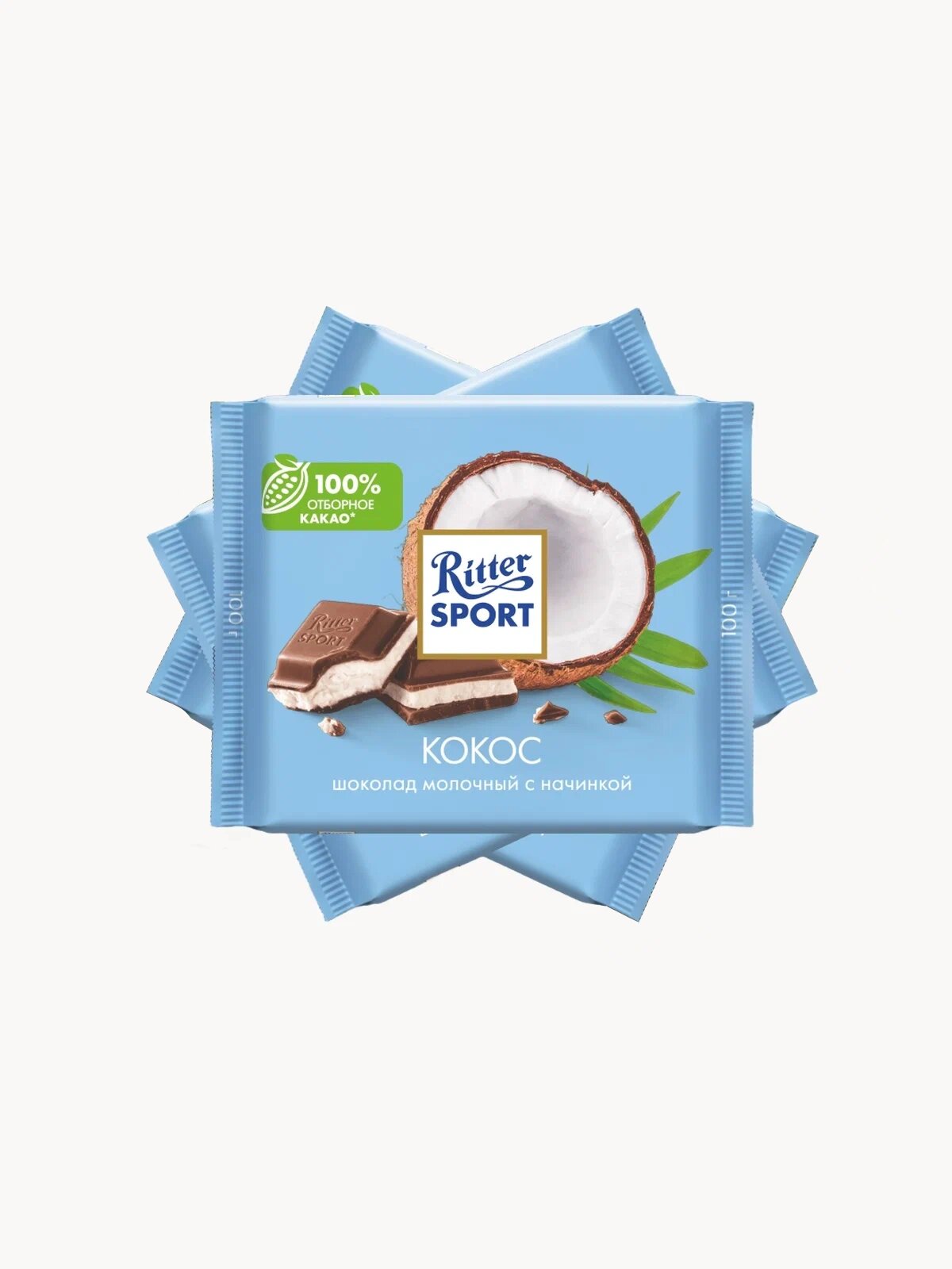 RS Шоколад молочный Кокос 3 100г