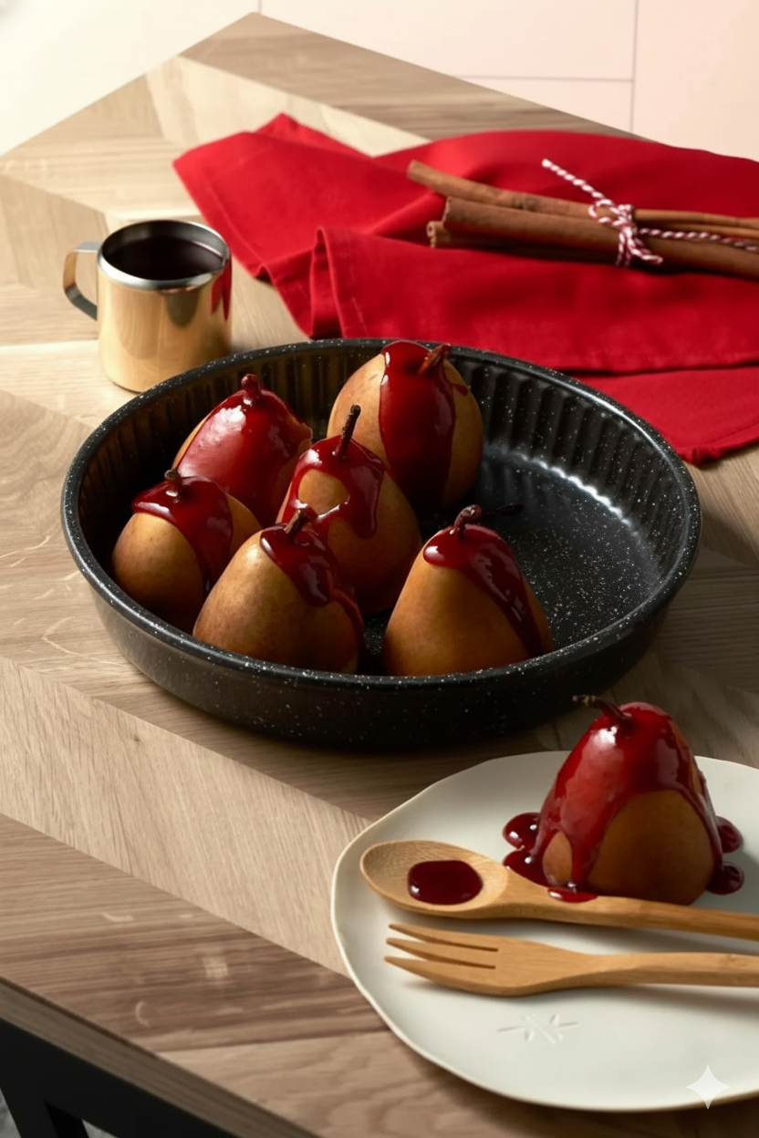 Форма для запекания круглая PASABAHCE BORCAM Non-Stick Black 260 мм