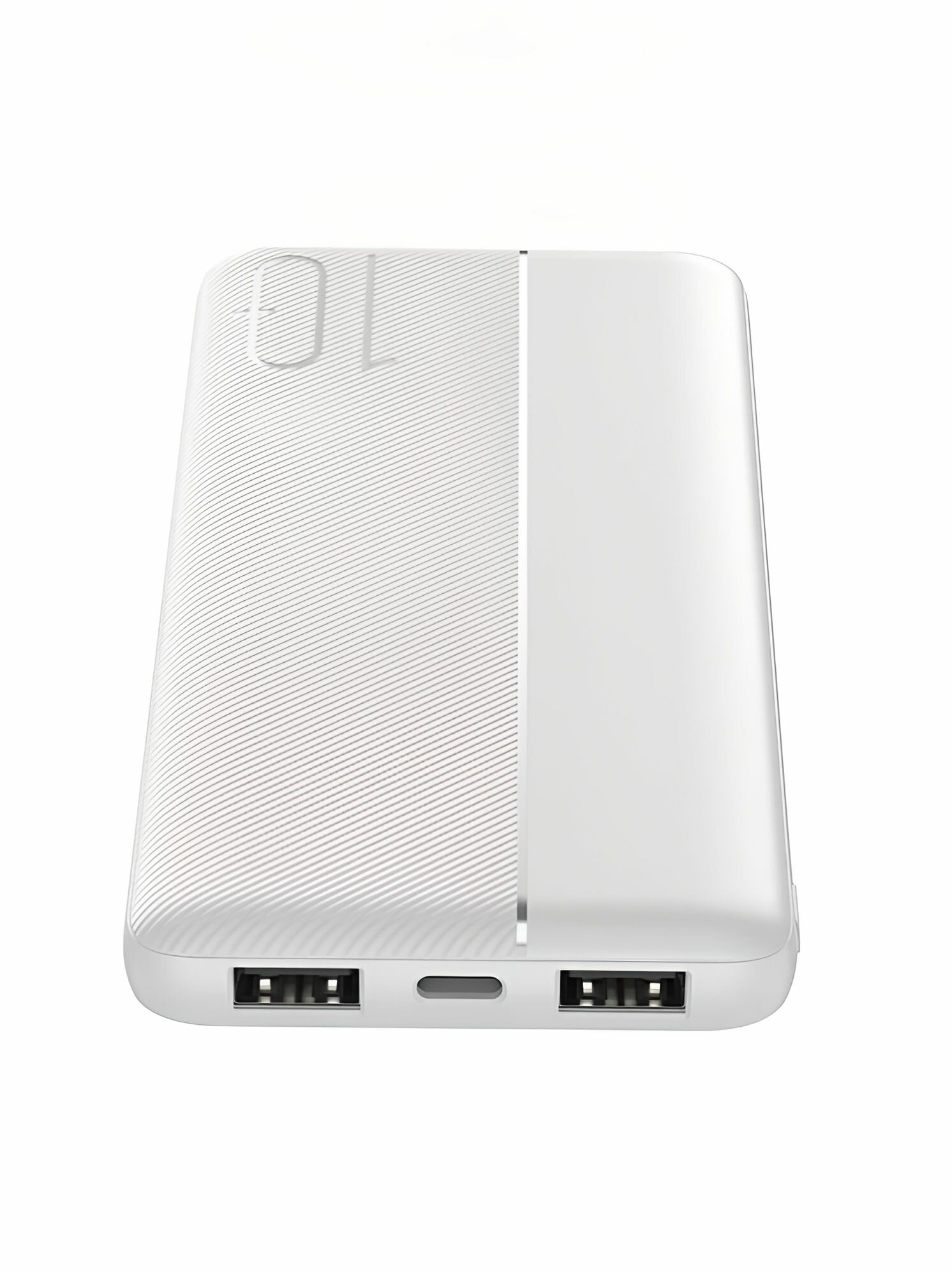 Внешний аккумулятор Wiwu Essen 10000mAh (Wi-P078), 2xUSB, белый