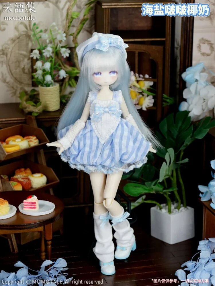 Bandai Momotale 1/8 Scale The Four Seasons Tea Story Series Hair Transplant Blind Box Figure