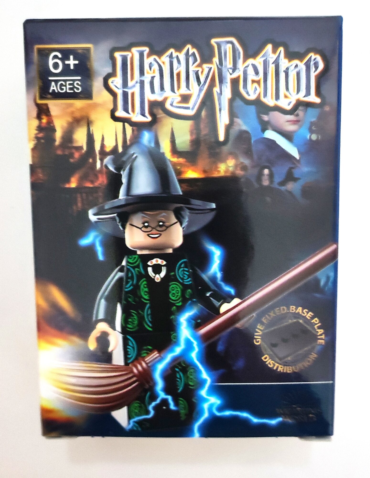 Фигурка Harry Potter совместима с конструктором lego1