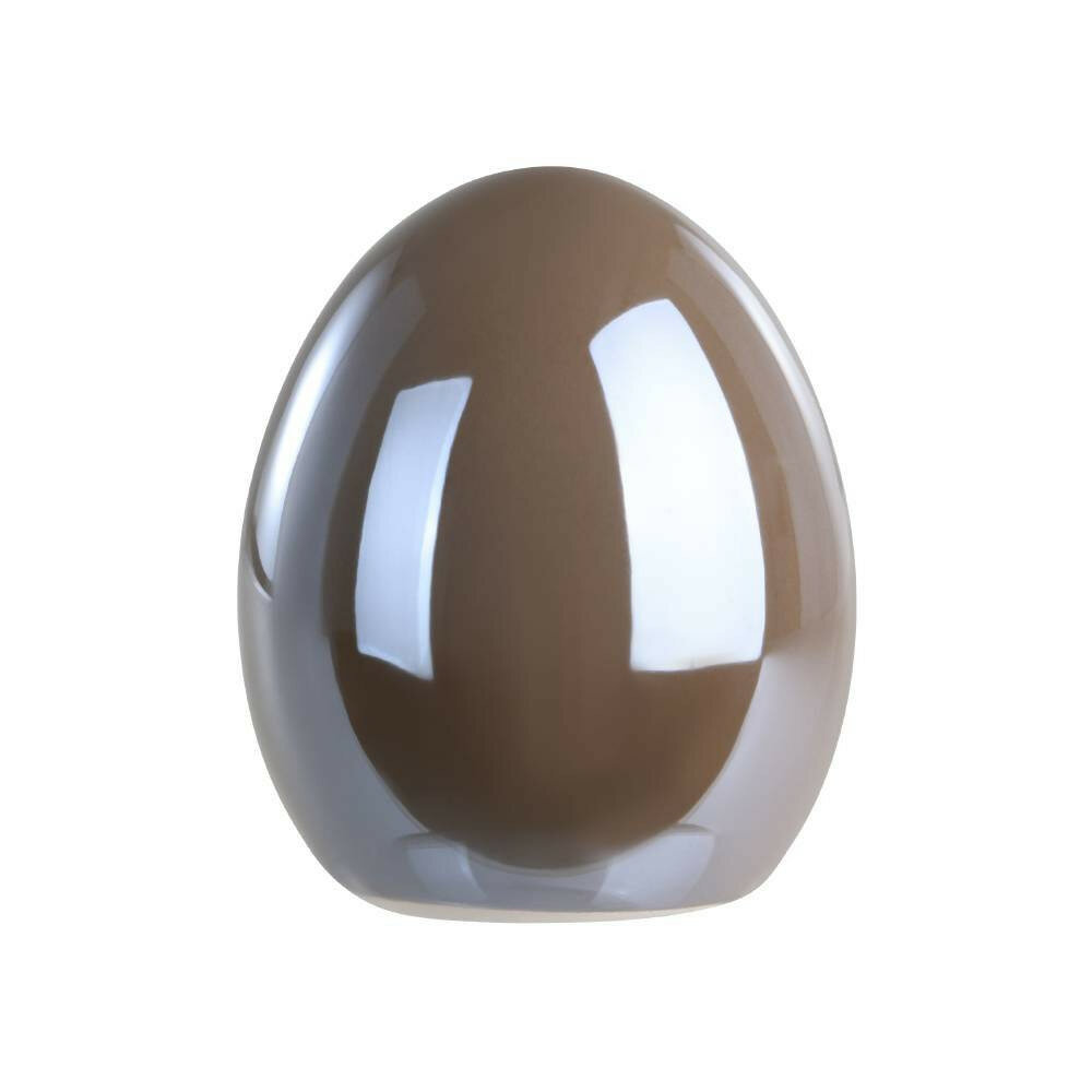 Фигурка MADIORANO Яйцо, керамическая, Ø68см, H86см, тёмно-коричневая