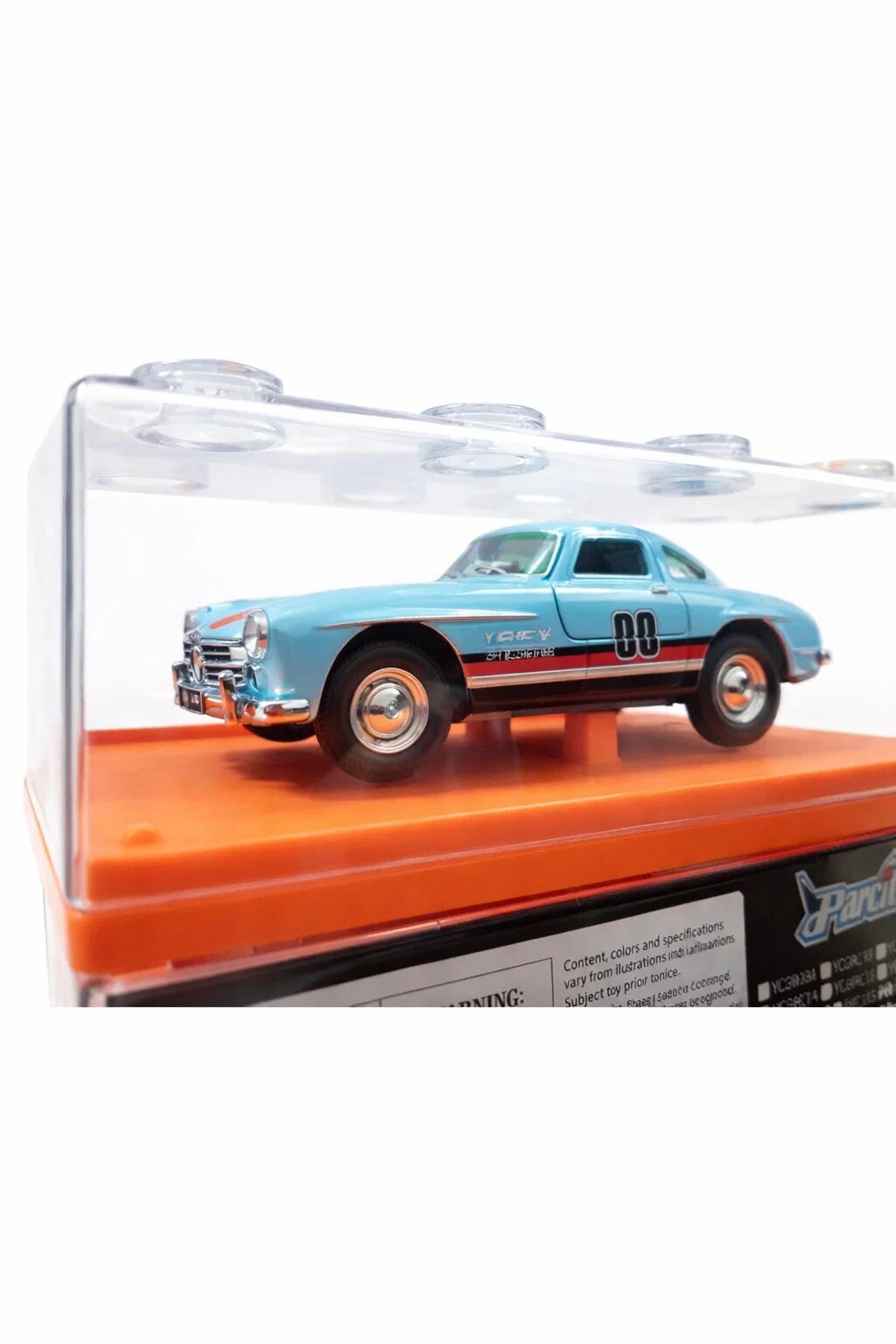 Машинка Mercedes-Benz "300SL в прозрачном пластиковом футляре blue