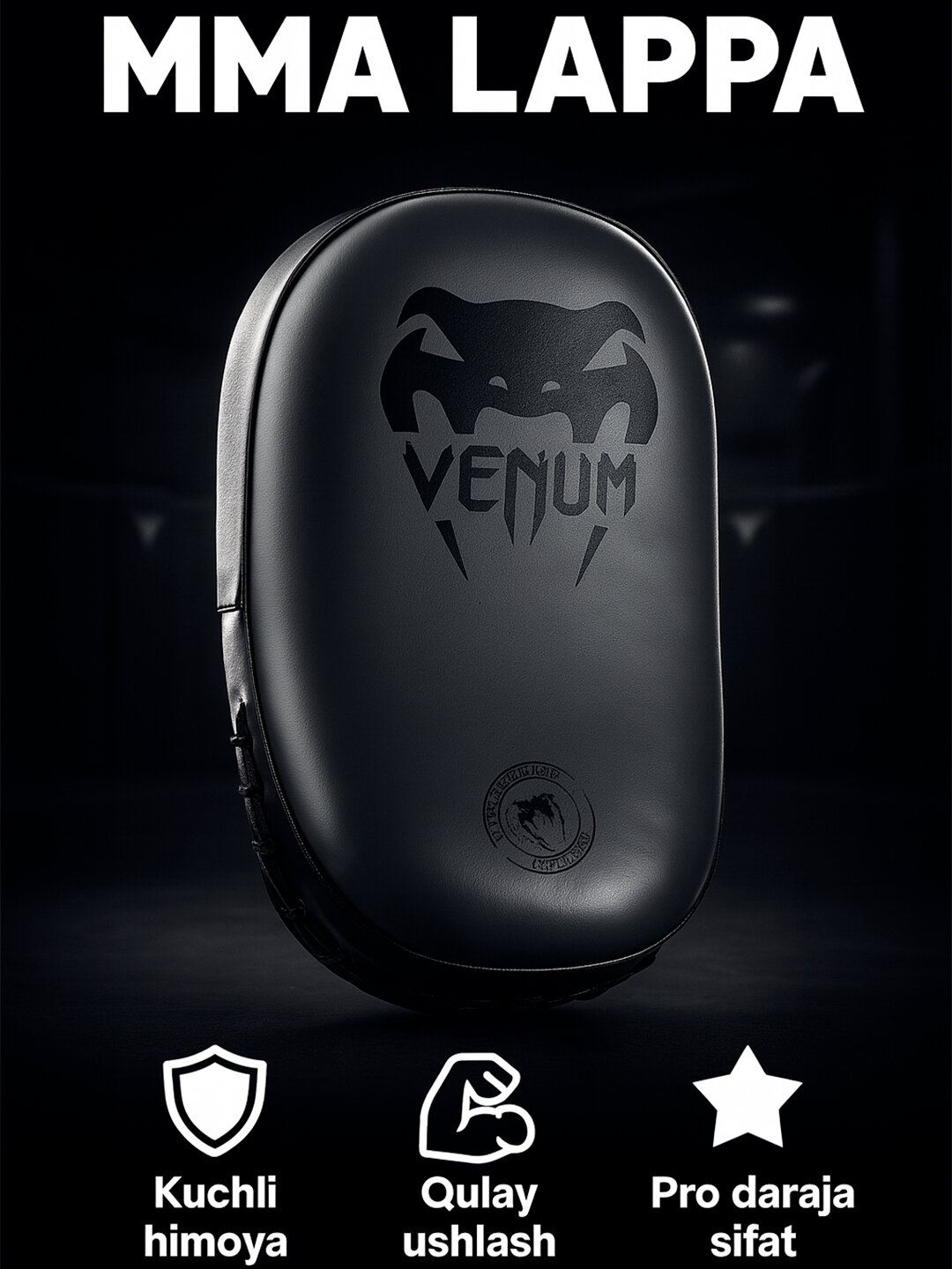 Лапы боксерские "Fight Stuff", тренировочные, амортизирующий материал, серый