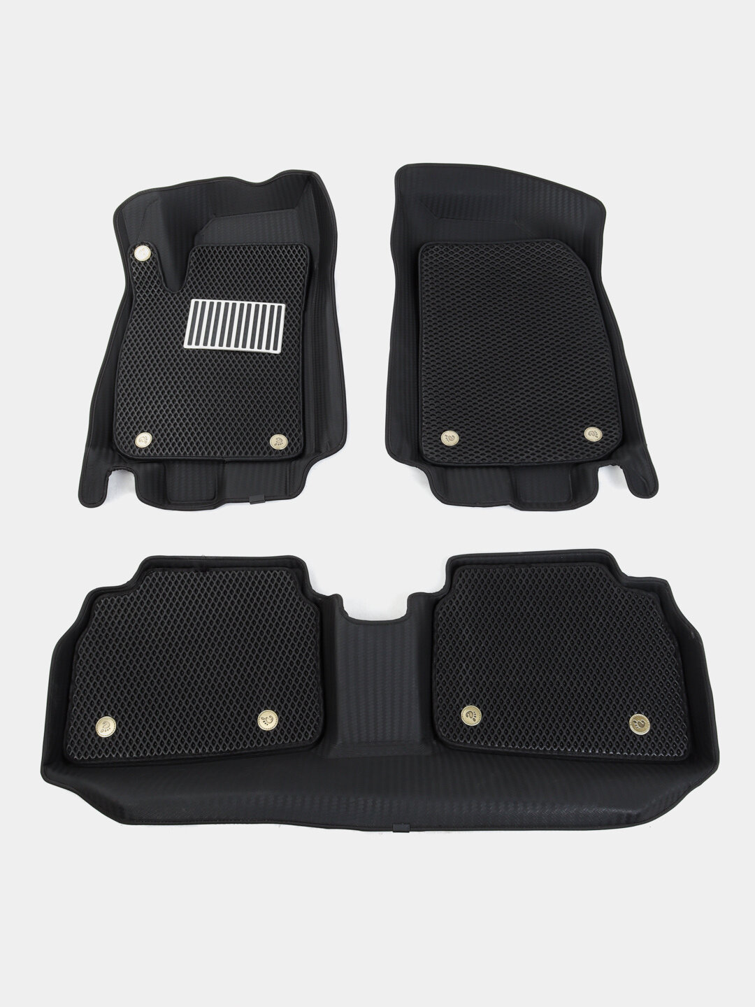 Коврики автомобильные Hybrid+Evacor 7D, для Chevrolet Onix, Spark, Tracker, Lacetti, Cobalt