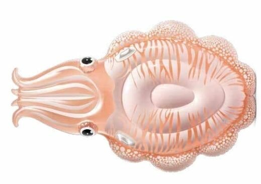 Надувной матрас-плот для плавания 191х117х30см "Каракатица", до 100кг, от 6 лет — фото 1