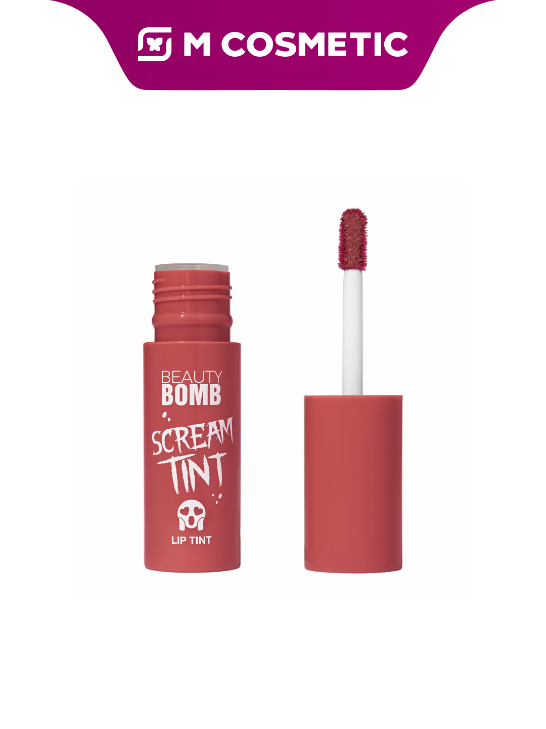 Кремовый тинт BEAUTY BOMB Scream tint, оттенок 02, для губ и щёк, увлажняющий, 3 мл