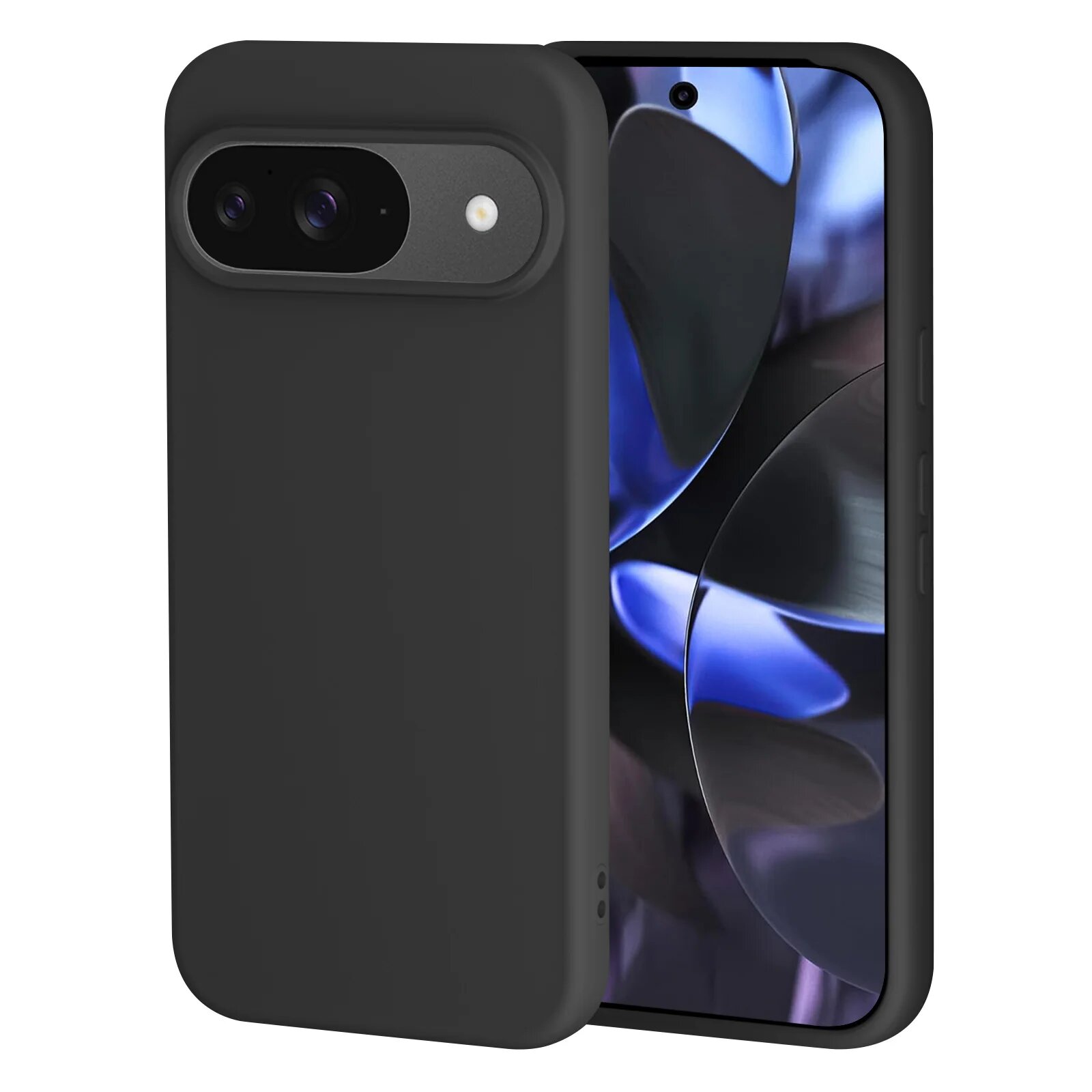 Мягкий жидкий силиконовый чехол для Google Pixel 9/9 Pro, мягкий защитный чехол из ТПУ с ощущением кожи для Google Pixel 9 Pro/9