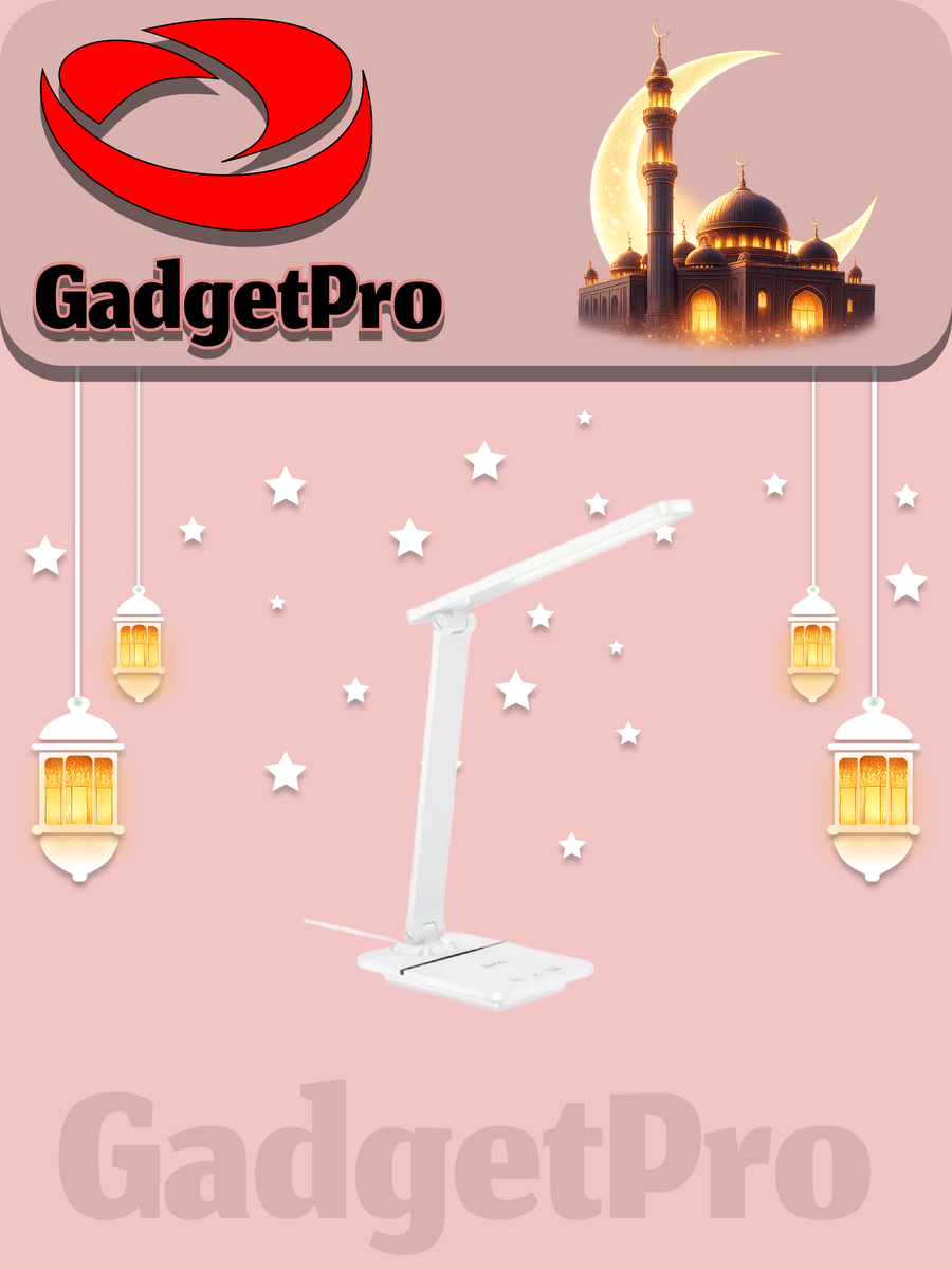 Настольная лампа Hoco HX11: LED, современный дизайн, для дома и офиса, регулировка яркости