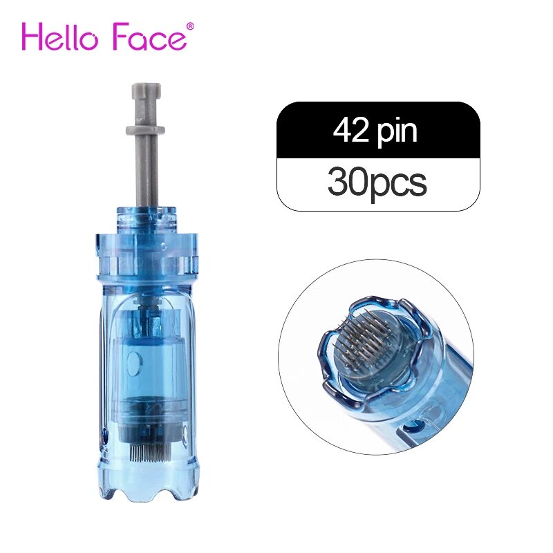 Насадка для микронидлинга Hello Face 42 pin, 30 шт