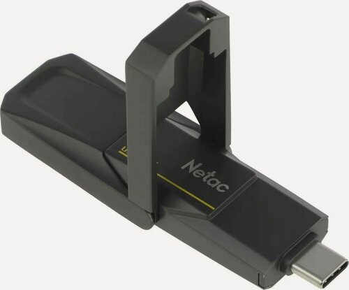 Изображение товара Флешка Netac NT03US5C-512G-32TA серый, 512GB, US5, USB3.2+TypeC