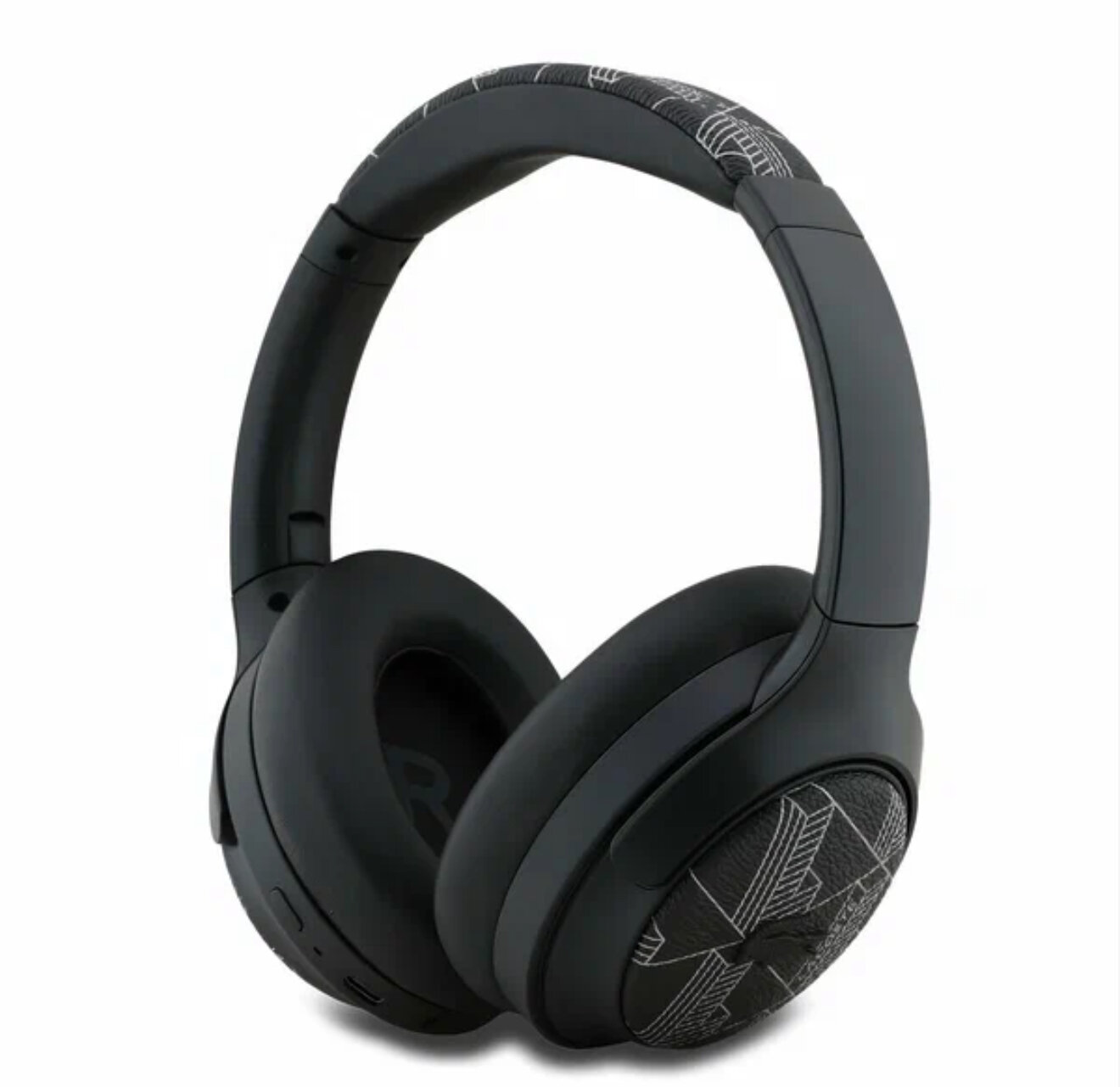 Беспроводные наушники Lacoste T-01A Pro (LCWHP01PBSK) с ANC, Bluetooth 5.4, до 50 ч, 40 мм, Multipoint, кейс, USB-C