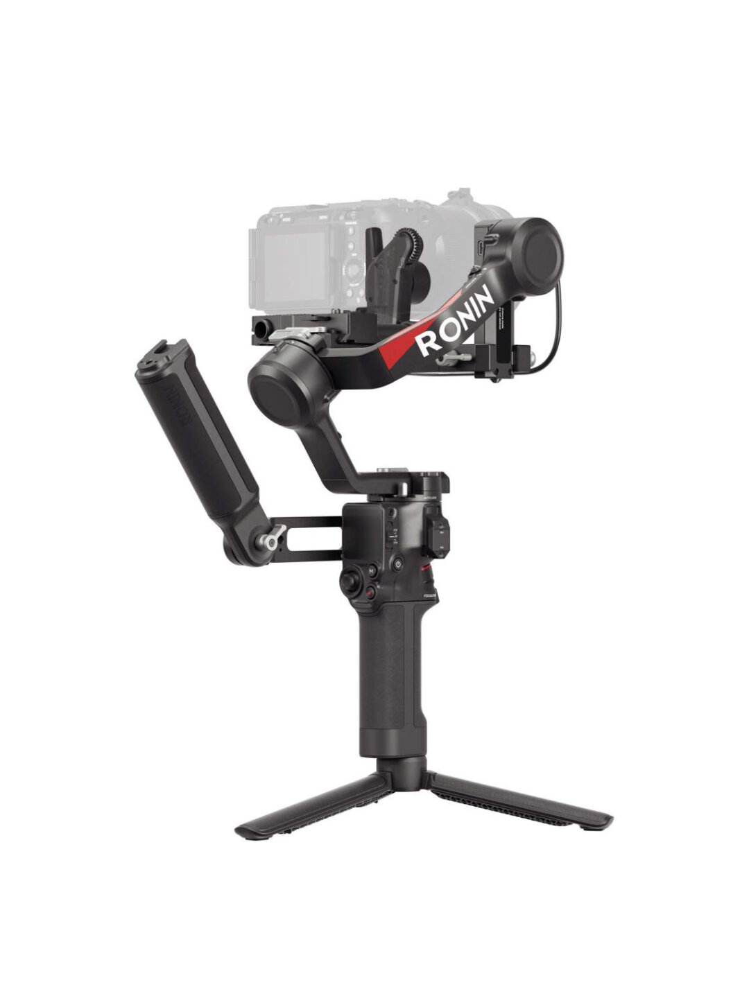 DJI RS 4 Combo — профессиональный 3-осевой стабилизатор для камер, до 3 кг - Черный