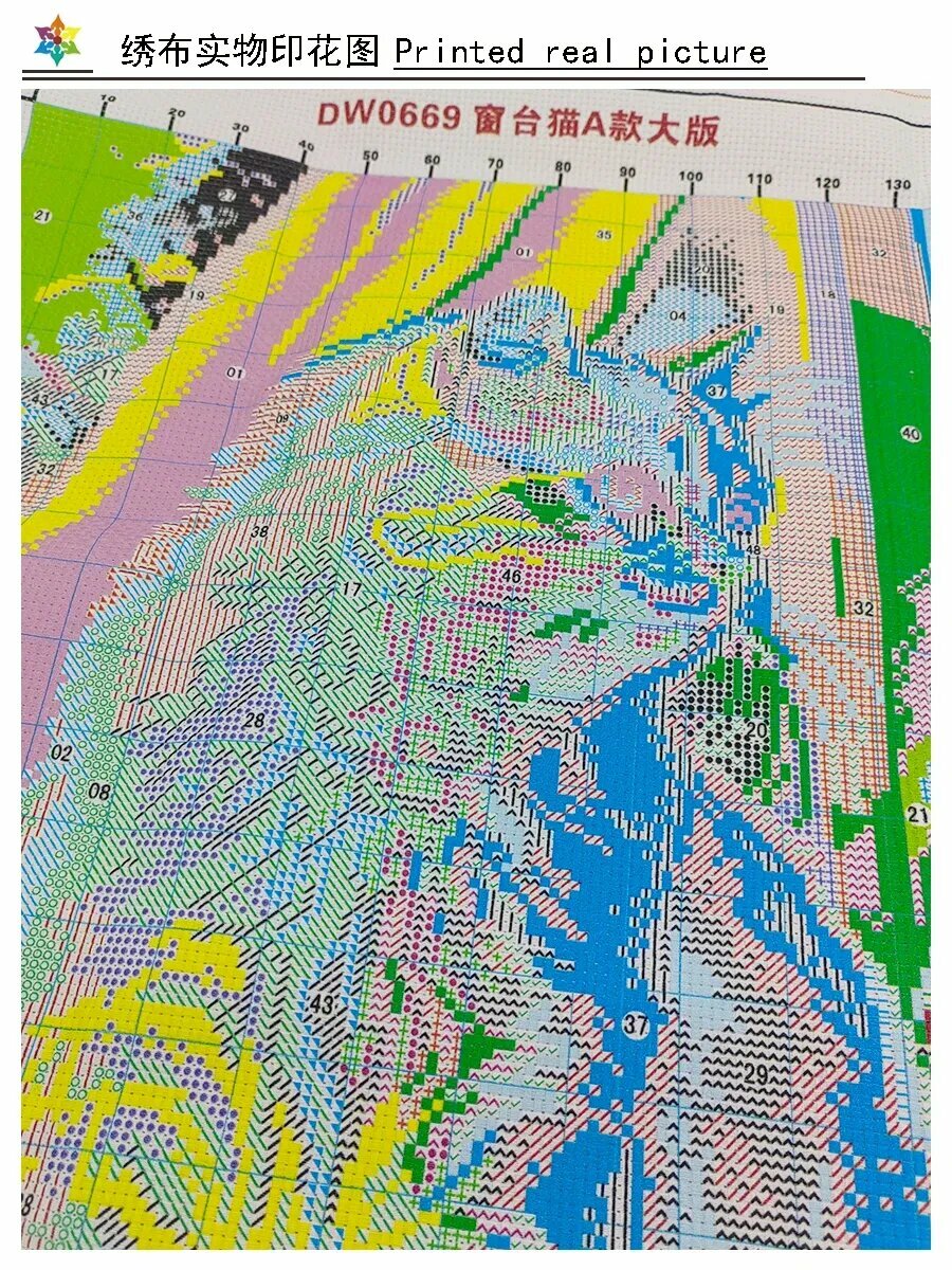 Набор для вышивания крестиком Кот __СТ — фото 1