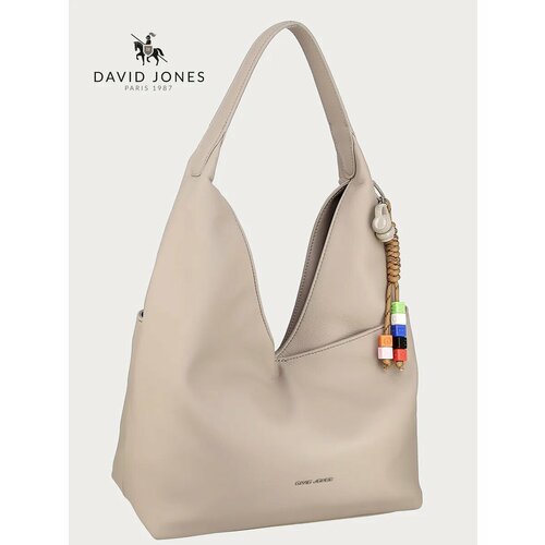 Сумка хобо DAVID JONES песочный 4184₽