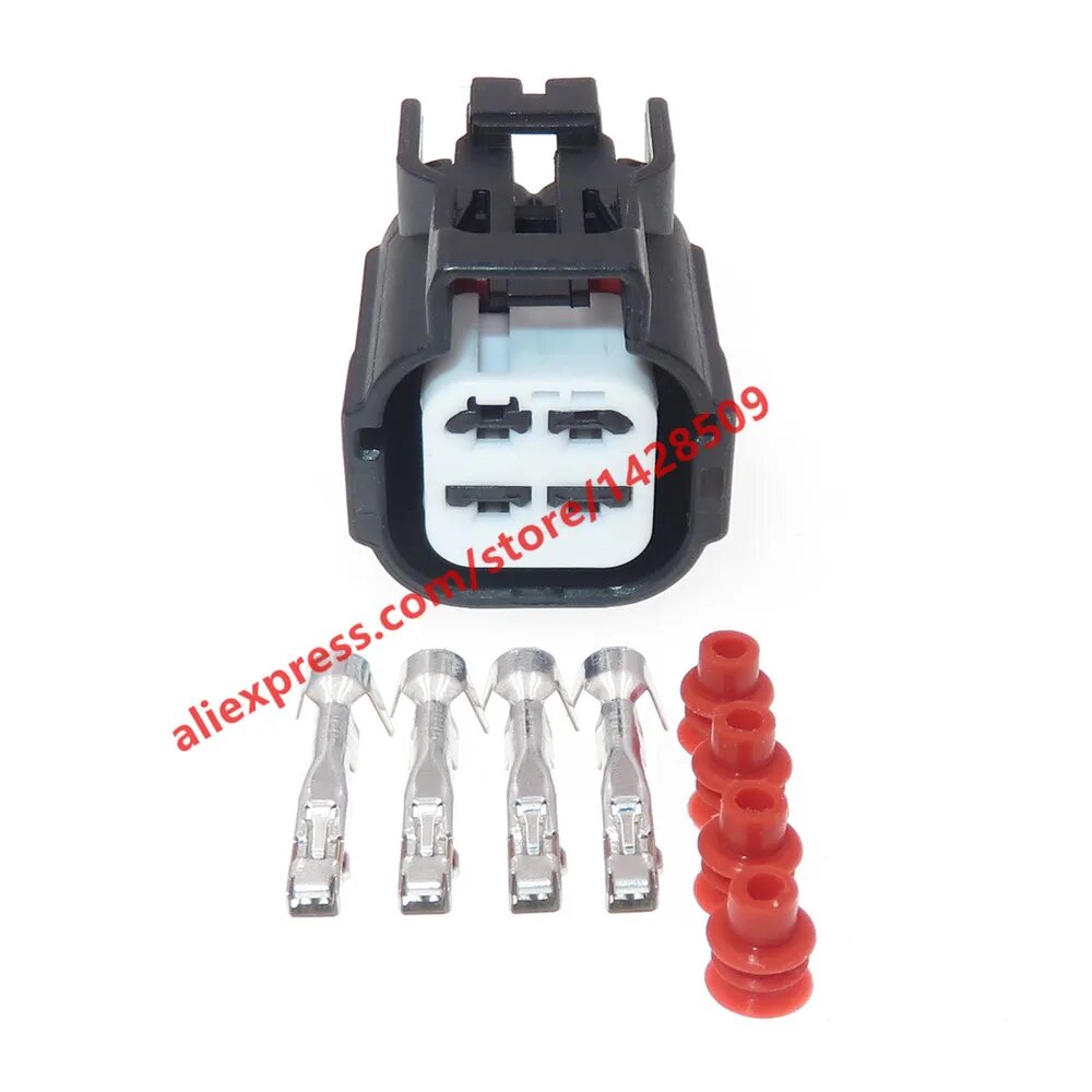 Авторазъем DJ7048Y-2-21/11, 4 шт, черный