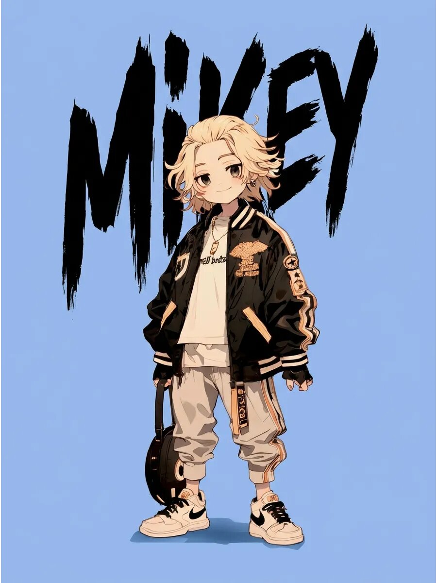 Картина по номерам на холсте Mikey 40*50 см