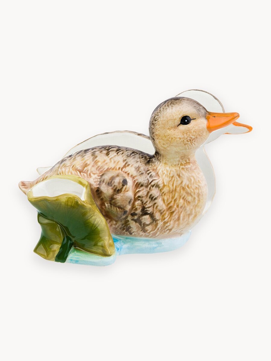 Салфетница с вазочкой под зубочистки 15х12х10 см Elan Gallery Уточка