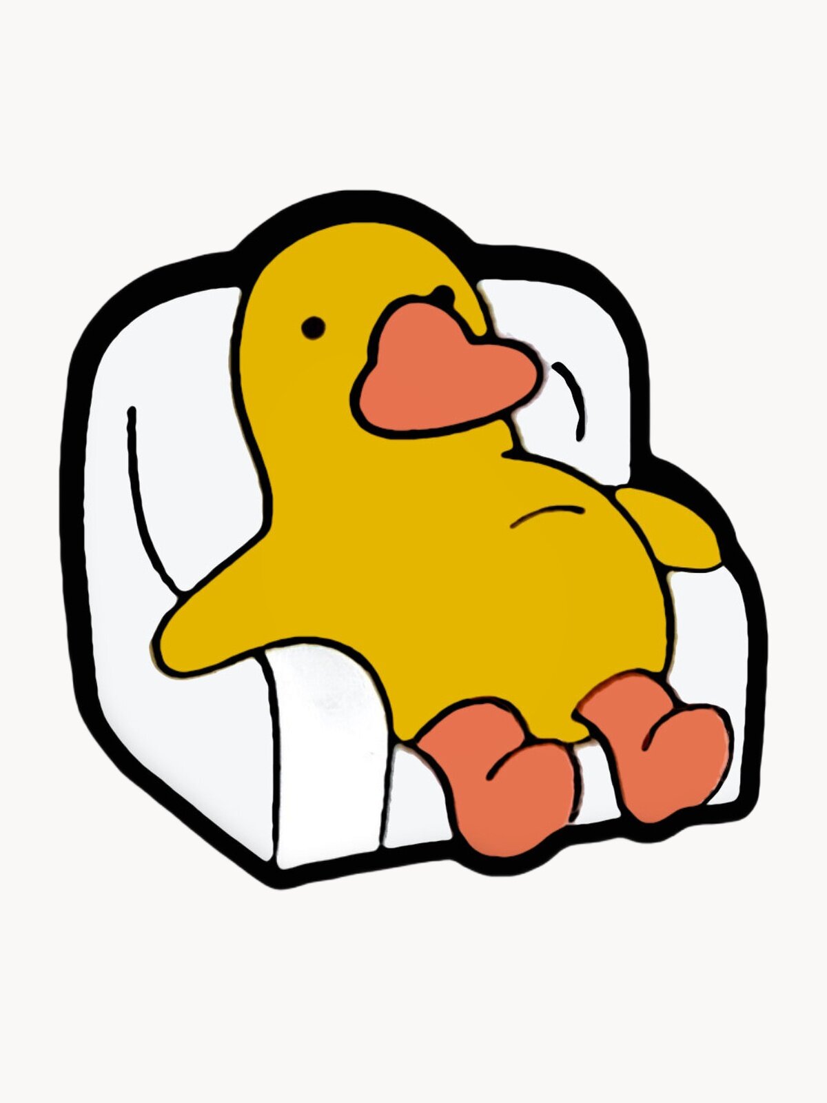 Украшения для обуви джибики("Мемы", "Утка в кресле"), Джибитсы(1 штука)