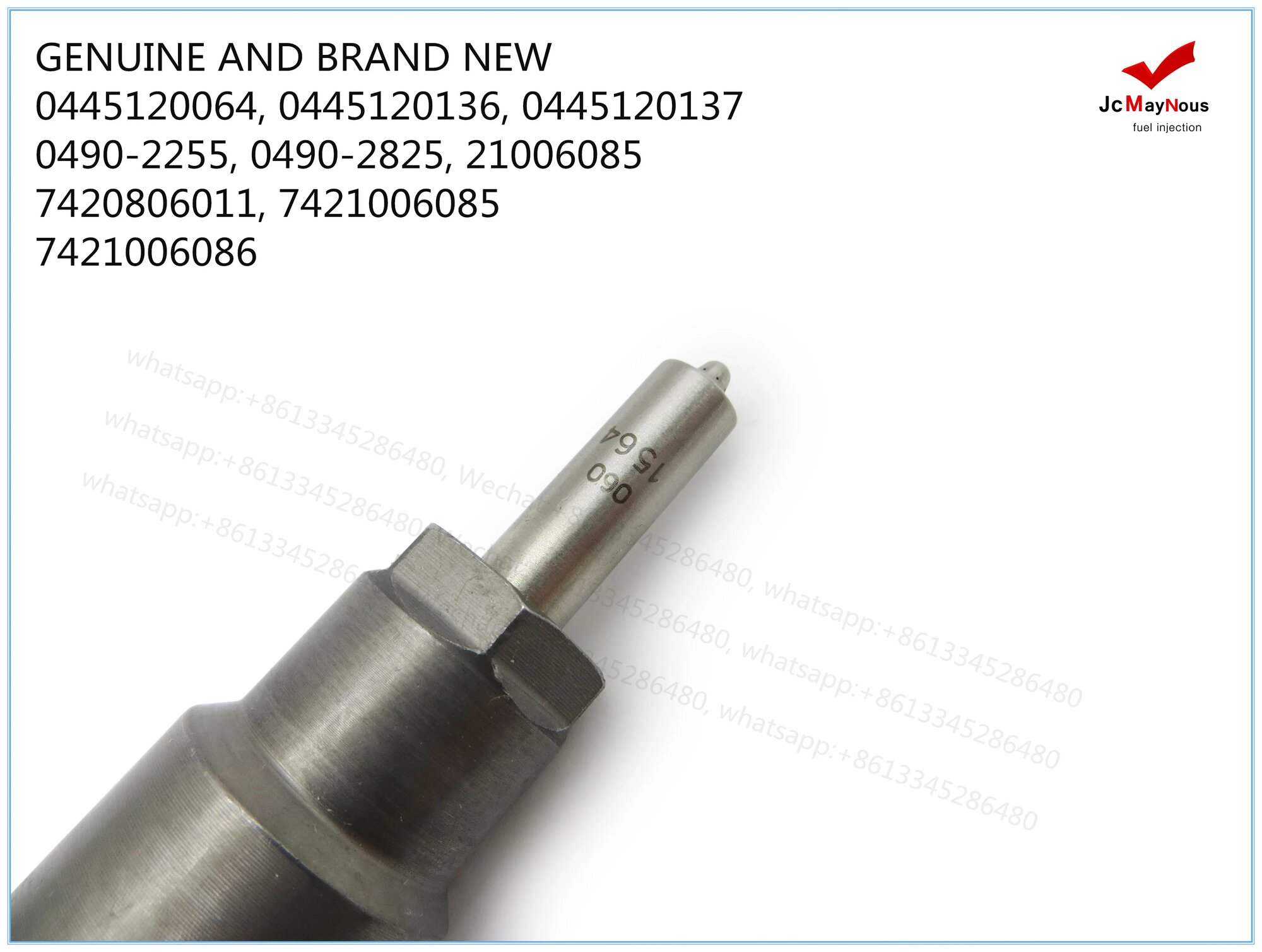Топливная форсунка Common Rail 0445120064 0445120136 0445120137 для Renault Premium Midlum DXI 7