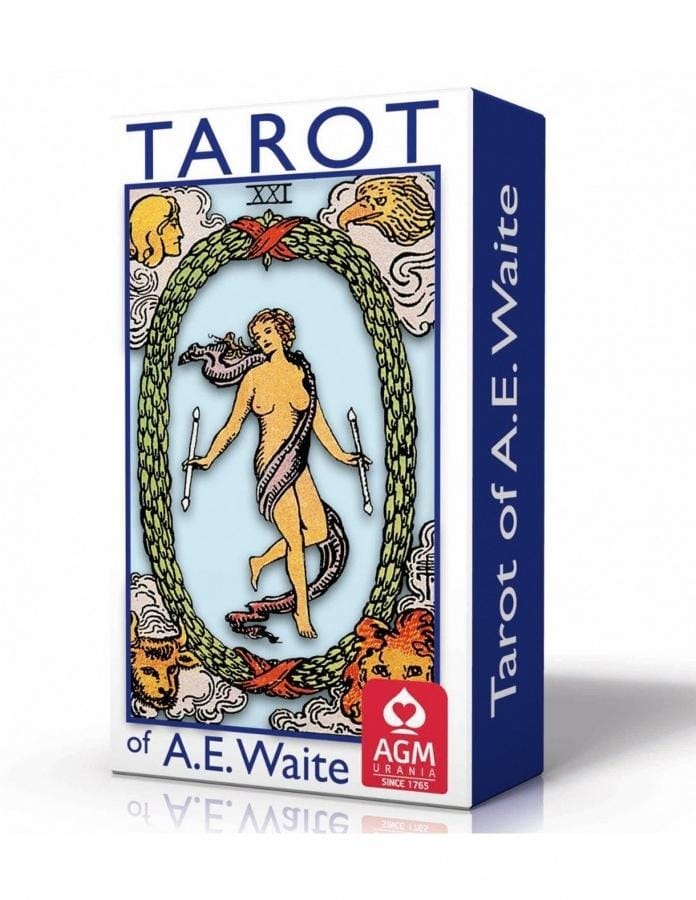 Карты таро Cartamundi Waite Pocket Tarot Blue, синий