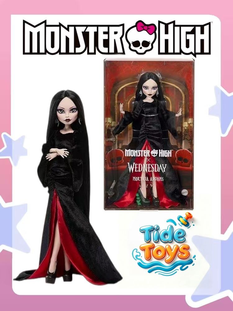 Кукла Mattel WEDNESDAY MORTICIA ADDAMS Монстер Хай мортишиа аддамс JLK99--SD929