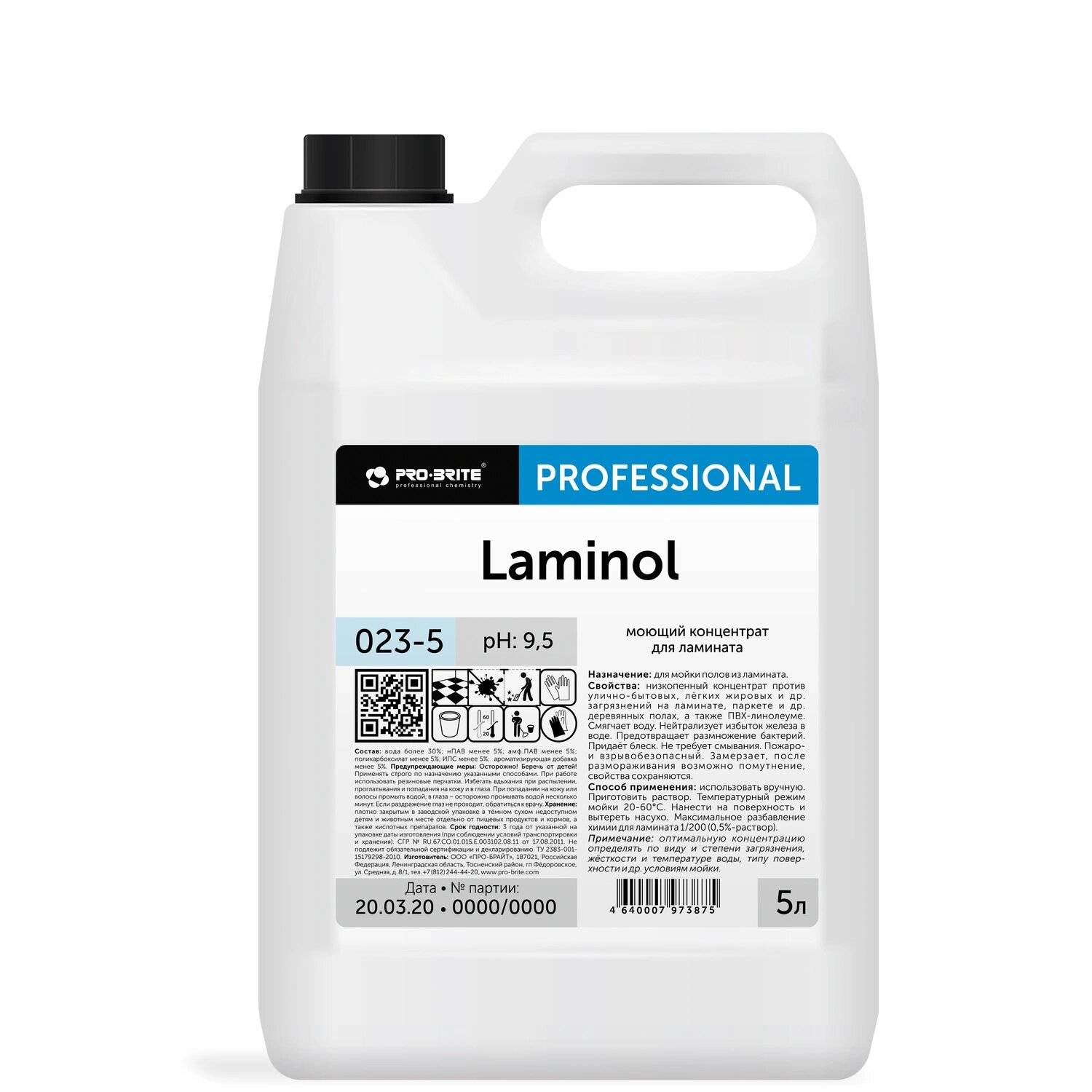 Pro-Brite Моющее средство для ламината Pro-Brite Laminol 5 л (концентрат)