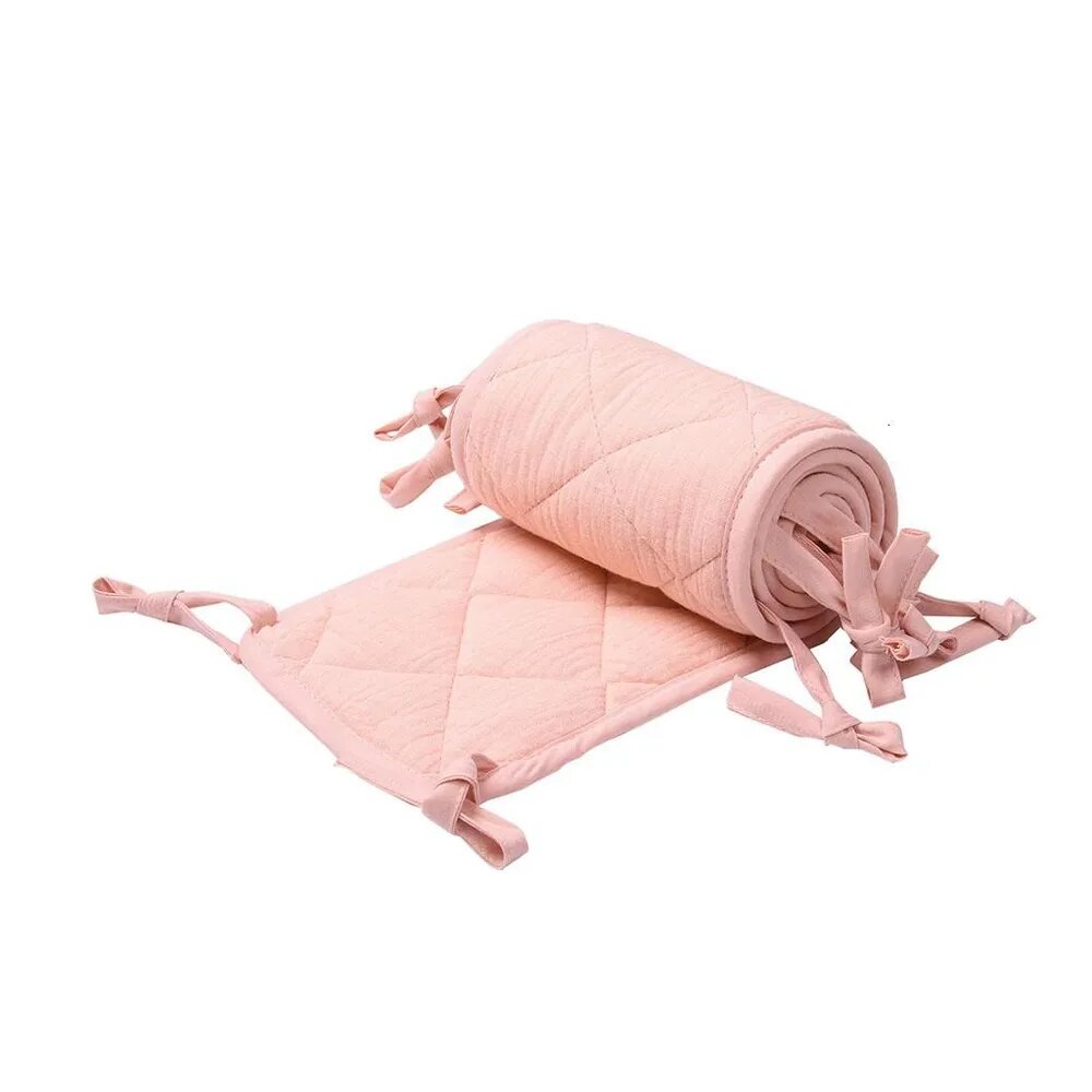 Бамперы для детской кроватки, Розовый - 15*120CM