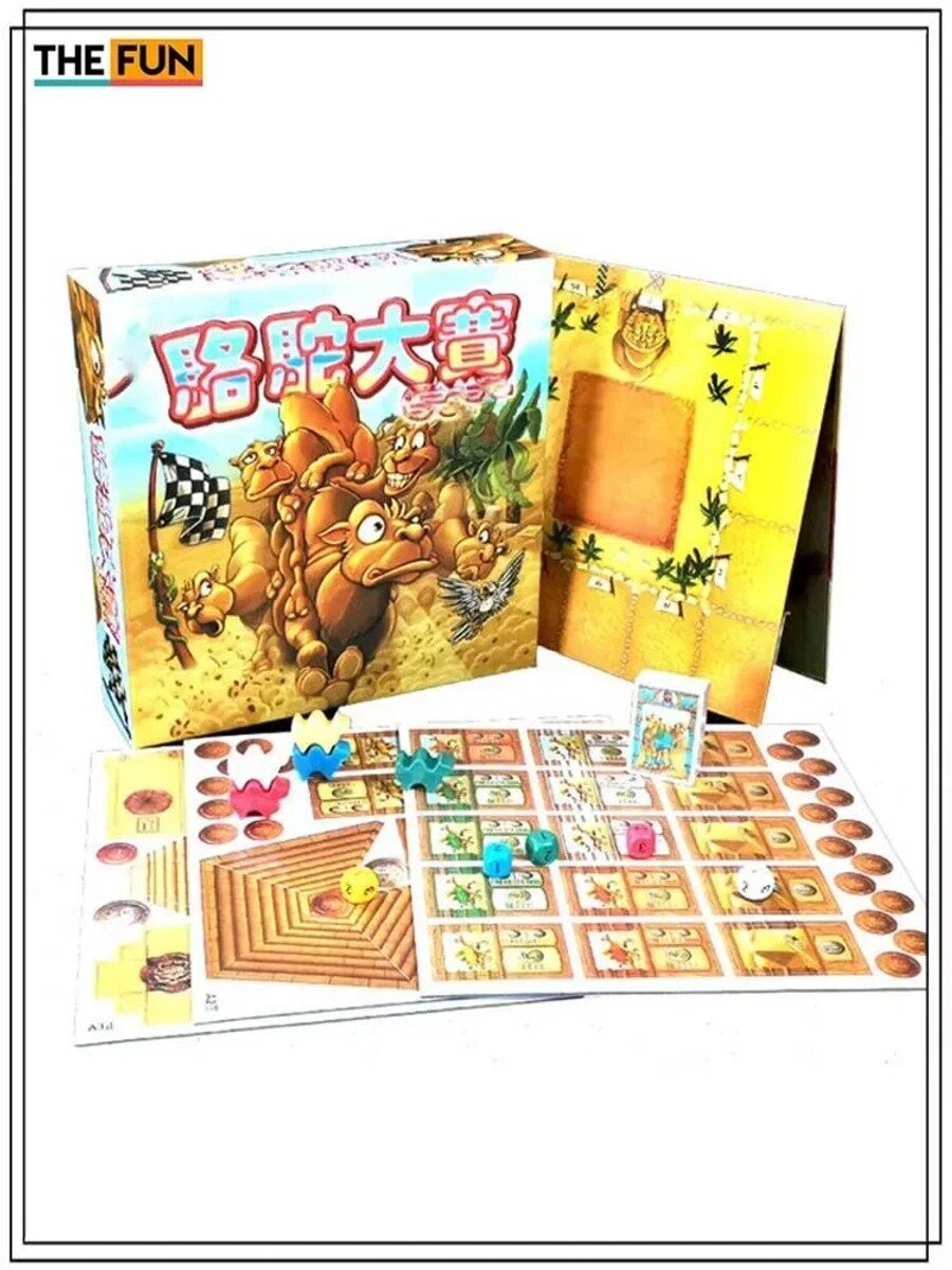 Настольная Карточная Игра Настольная Camel Up Игра (Карточная) Новая Версия Игры