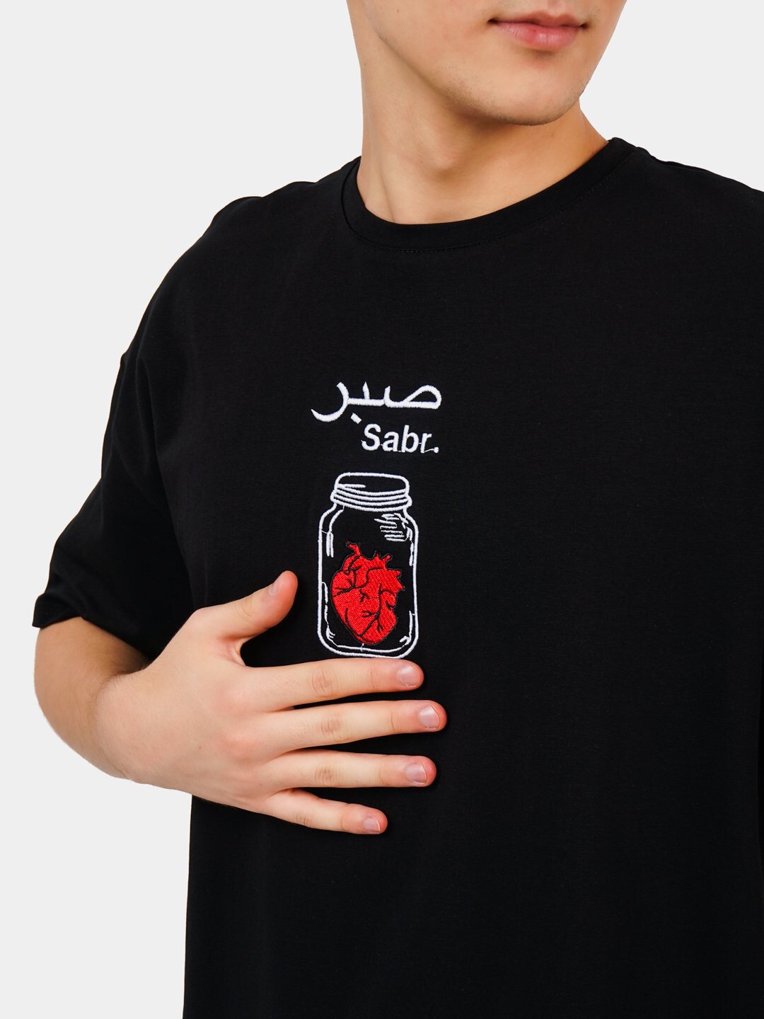 Термобуквы Sabr черный для одежды футболки, худи, шопперы — надписи, имена, логотипы утюгом, надпись черный цвет