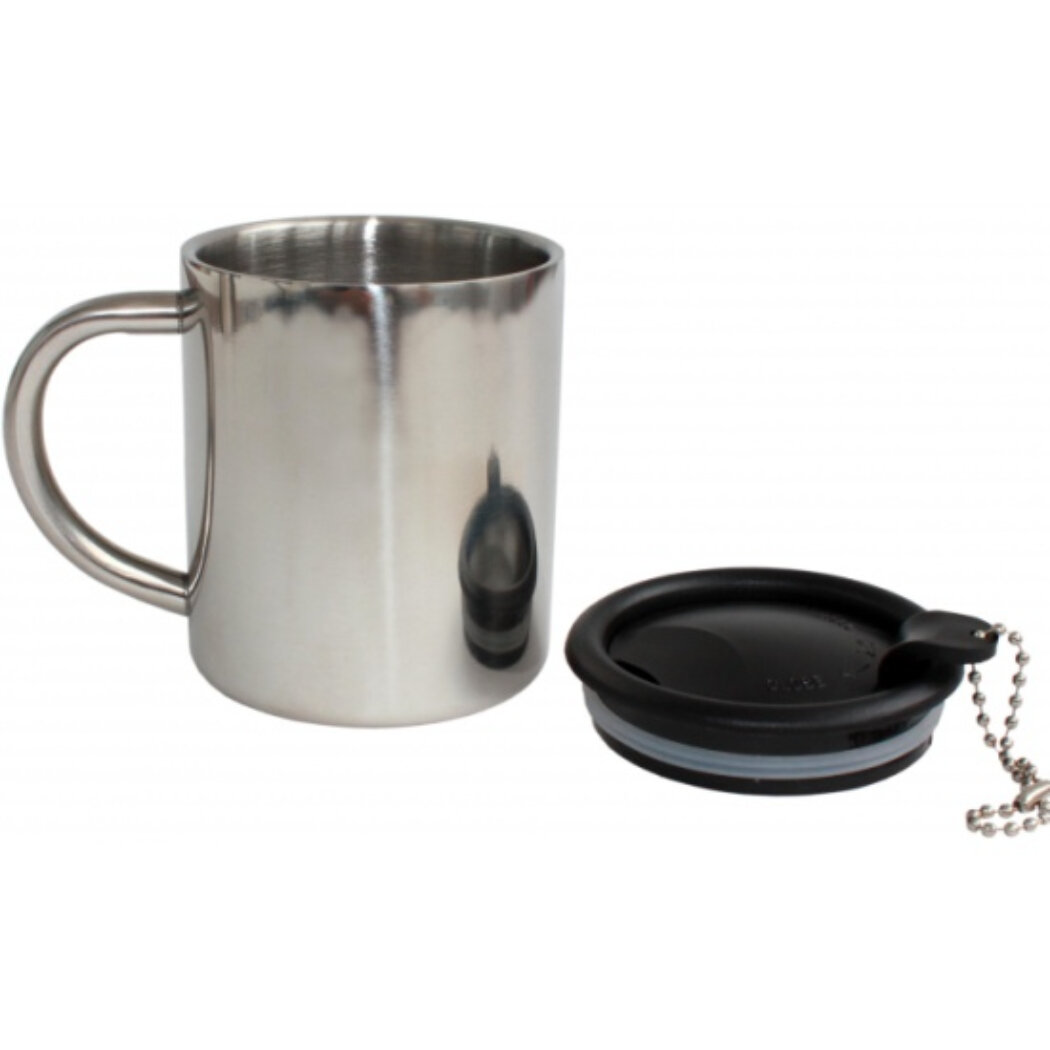 Термокружка TOURIST дружба 280 мл, с крышкой, нержавеющая сталь