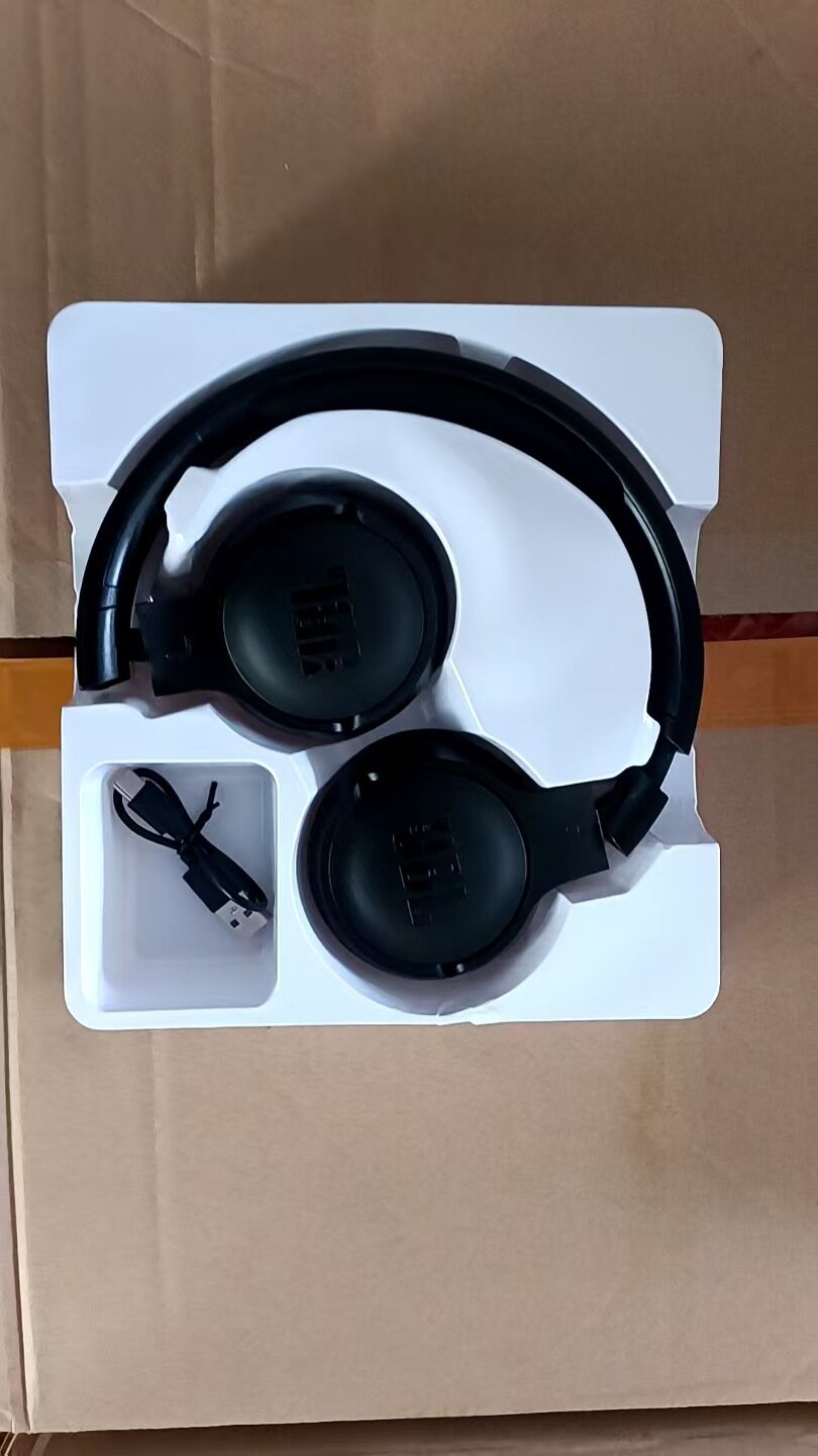 Беспроводная Bluetooth-гарнитура JBL510BT, устанавливаемая на голову-черный