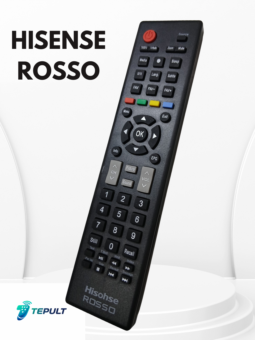 Пульт IR для телевизоров Hisense и Rosso, пульт управления TV