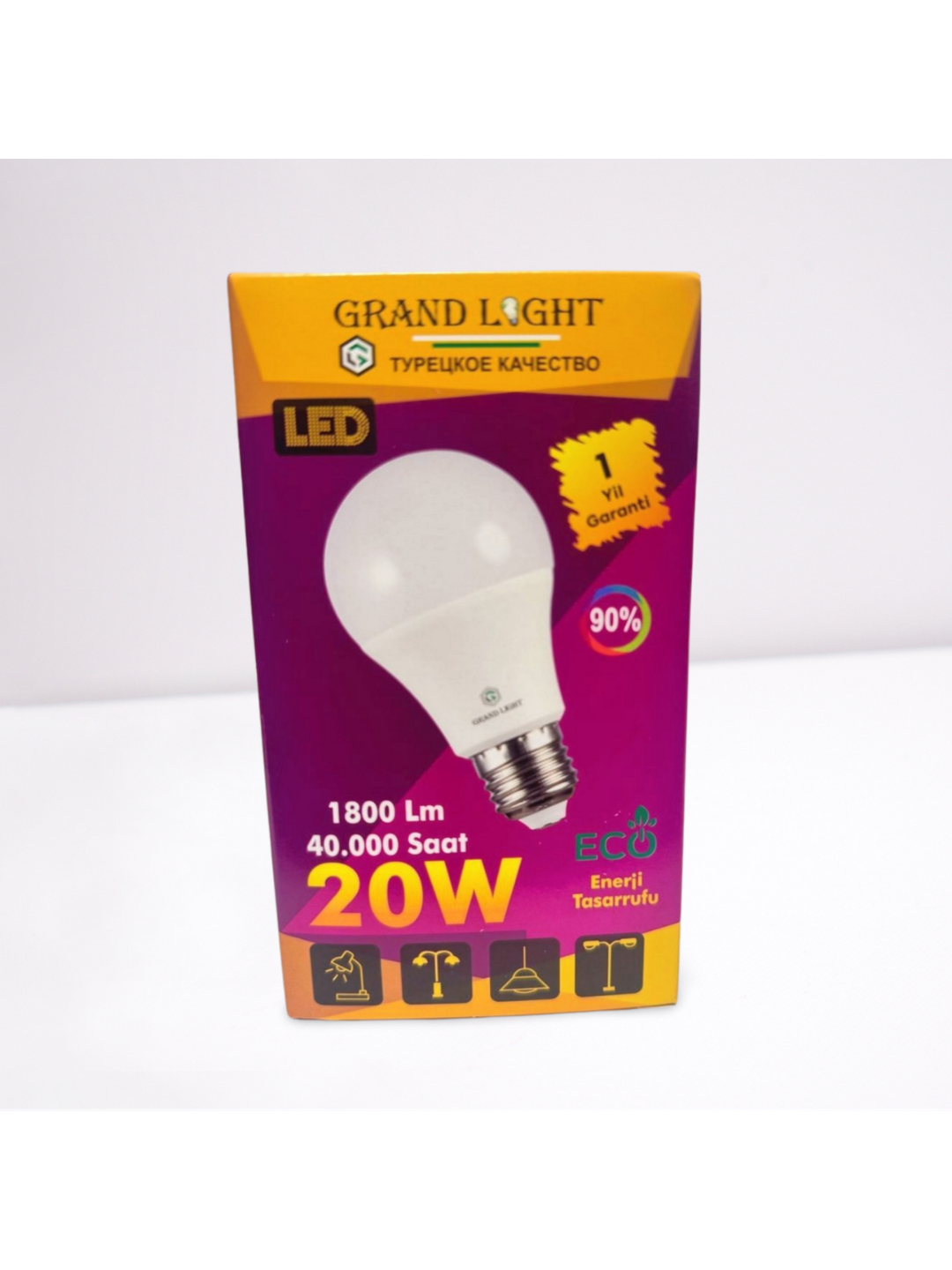 Лампа "GRAND LIGHT"20 W E27 6000K