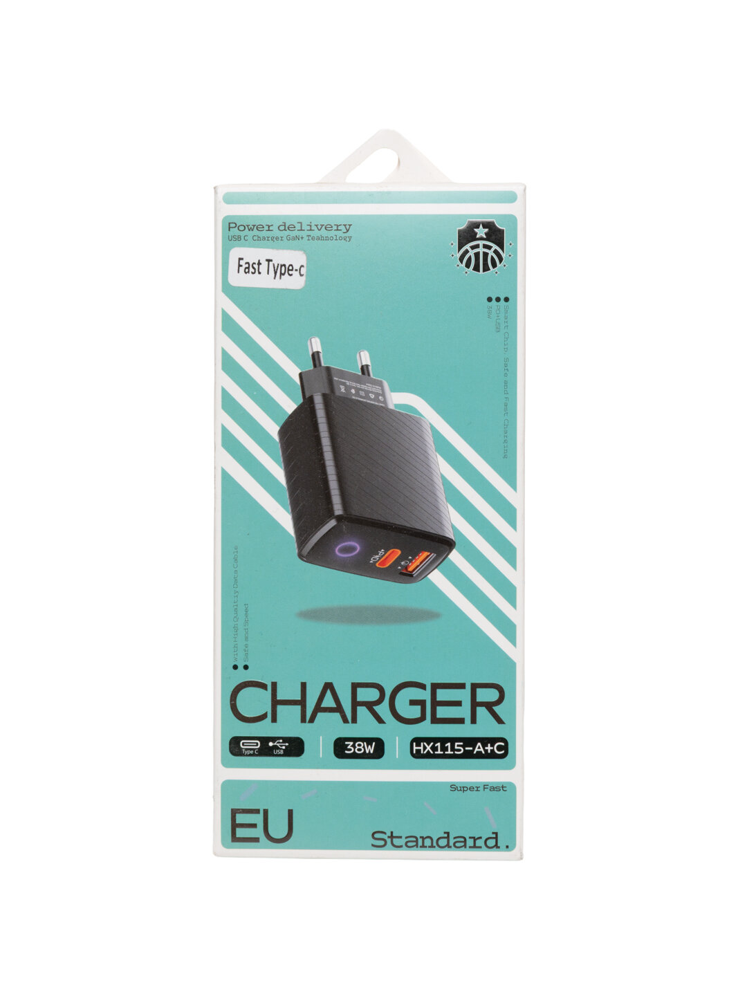 Зарядное устройство, кабель Type-C, с быстрой зарядкой 38w Charger Standart