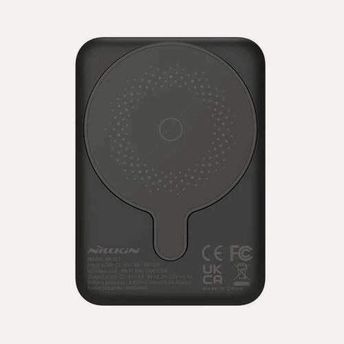 Изображение товара Магнитный аккумуляторный блок Nillkin MagSafe PowerStone черный