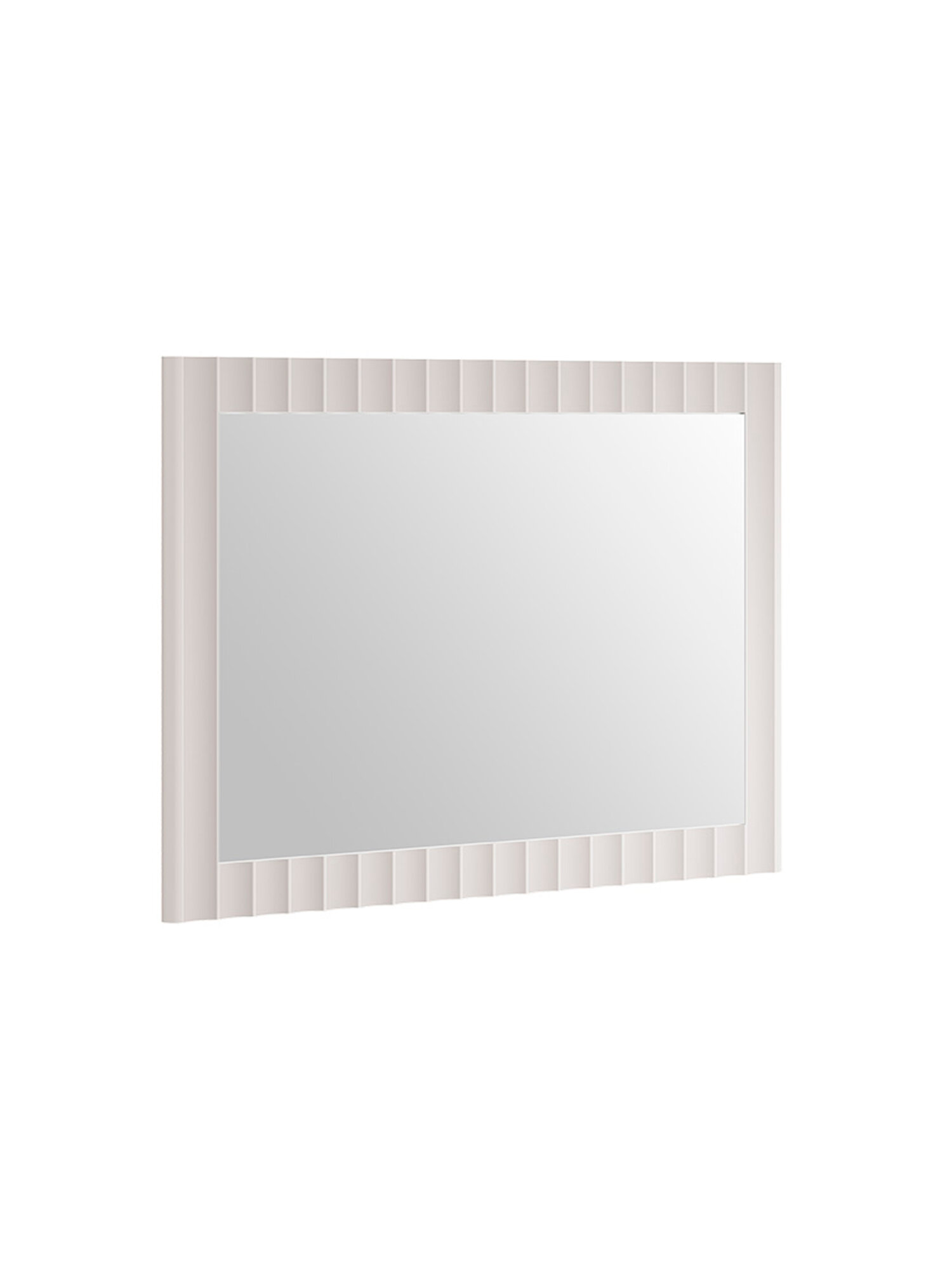 Зеркало настенное прямоугольное горизонтальное, Тиффани, кашемир, ТриЯ, ШхВхГ 89х67х2 см.