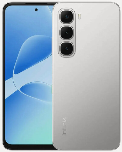 Изображение товара Смартфон Infinix Hot 60i X6728 128Gb 4Gb серебристый титан
