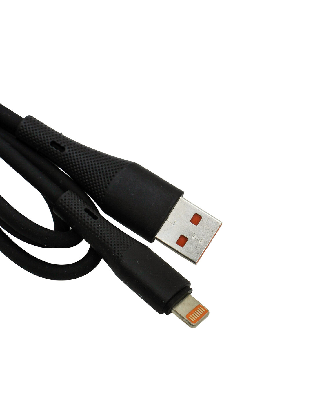 Кабель USB-A Lightning 5A 1М/Нейлоновая оплетка/Для Iphone Кабель USB-A Lightning 5A 1М/Нейлоновая оплетка/Для Iphone — фото 1