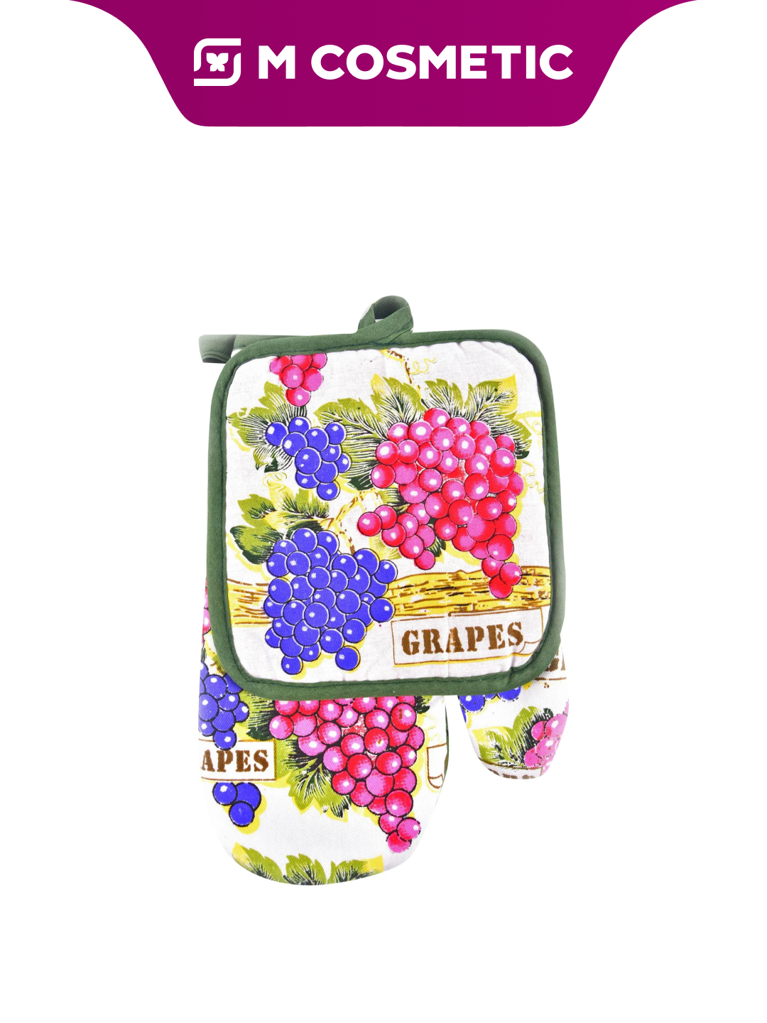 Набор кухонных аксессуаров, прихватка, варежка, термостойкий