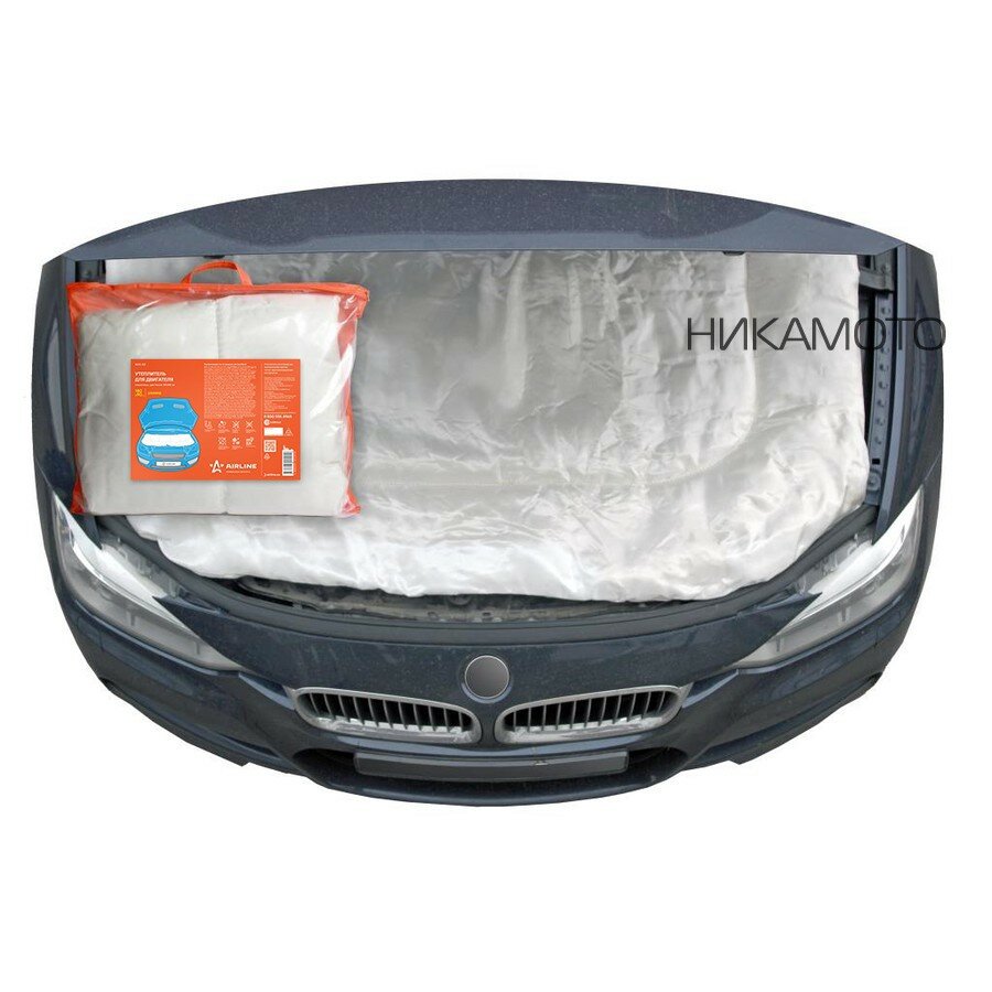 AIRLINE ACC02 Утеплитель для двигателя, стеклоткань (210г/м2), цвет белый, 140*90см (ACC-02)