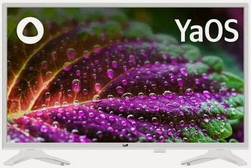 Изображение товара 40" Умный телевизор LEFF 40F541T FULL HD, белый, смарт ТВ, YaOS