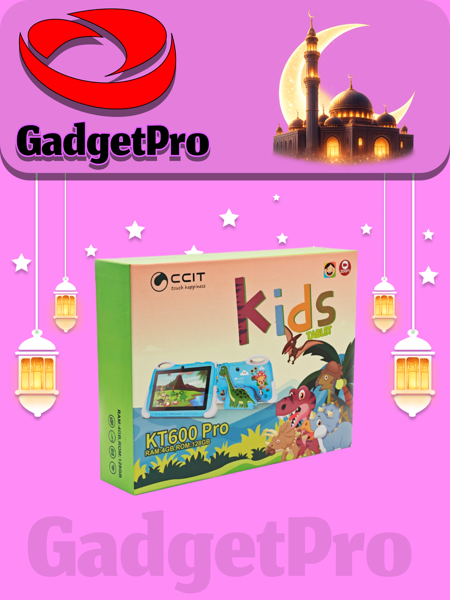 Планшет Kids Planshet KT600 Pro 8" 32GB Android - детский, современный, надежный планшет, Розовый.